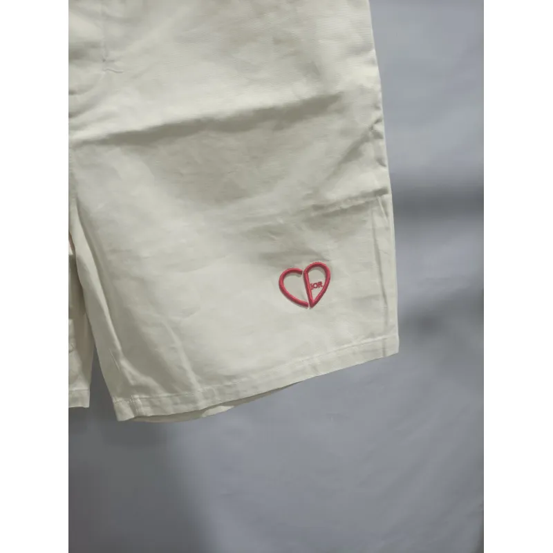 Dior 24ss heart embroidered Short Pants 2