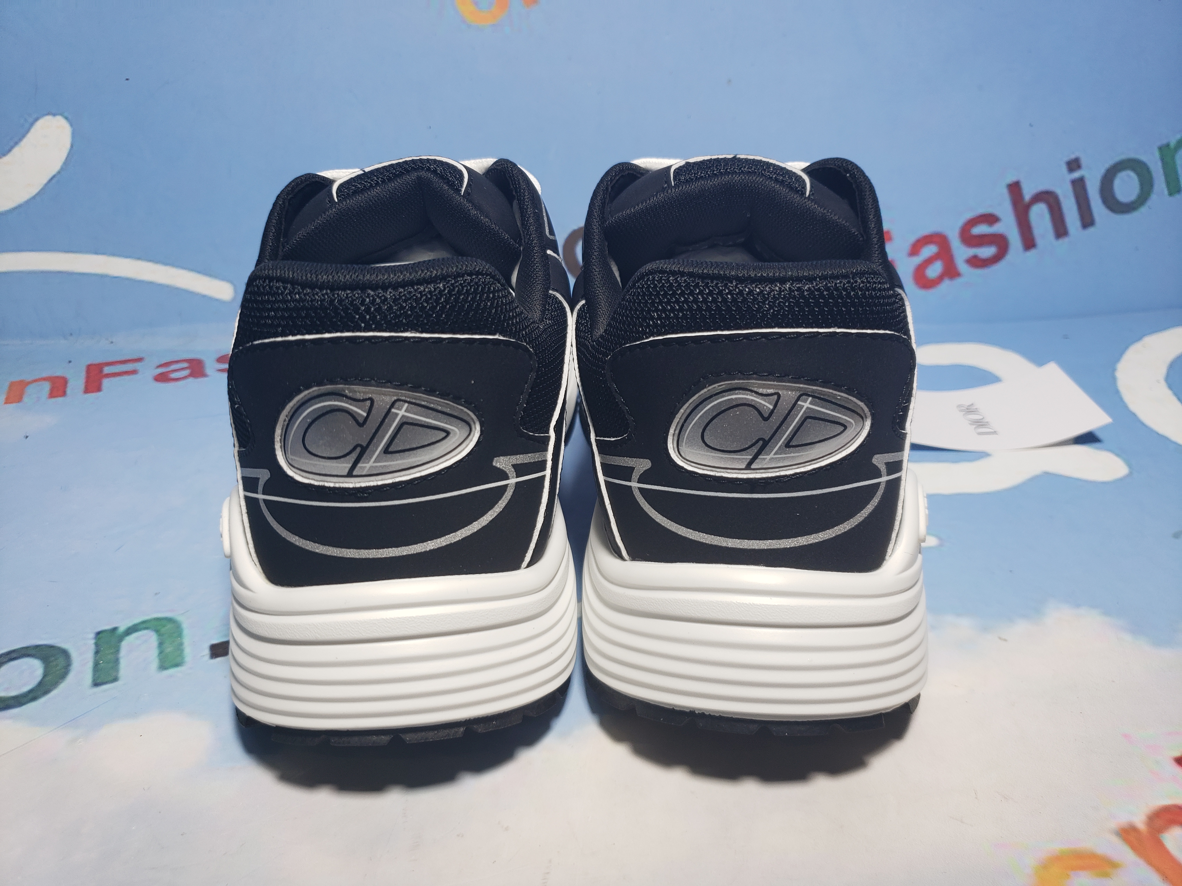 PKGoden Dior B30 Light Grey Sneakers Black Coffee Color 3SN279ZND-H969