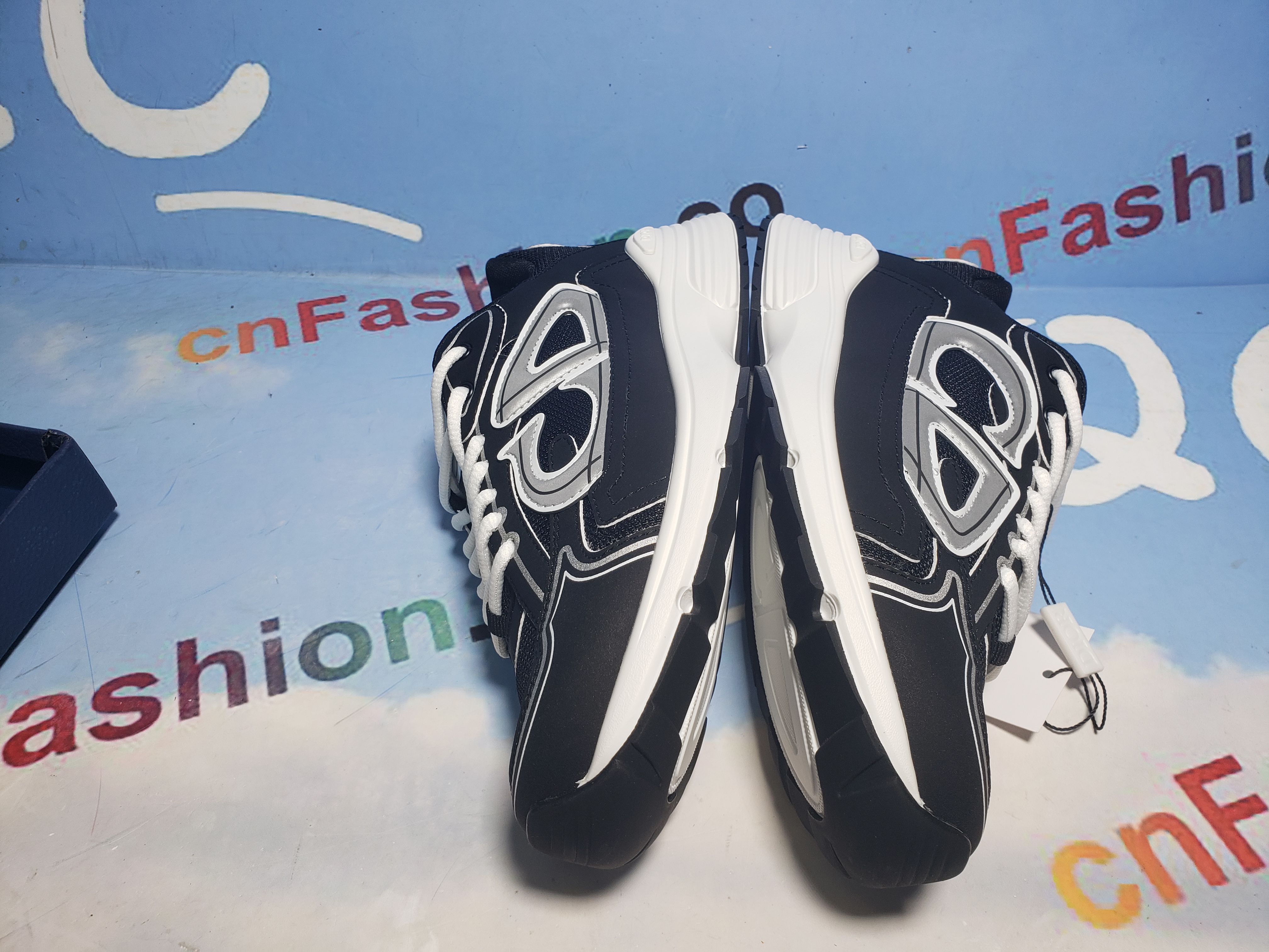 PKGoden Dior B30 Light Grey Sneakers Black Coffee Color 3SN279ZND-H969