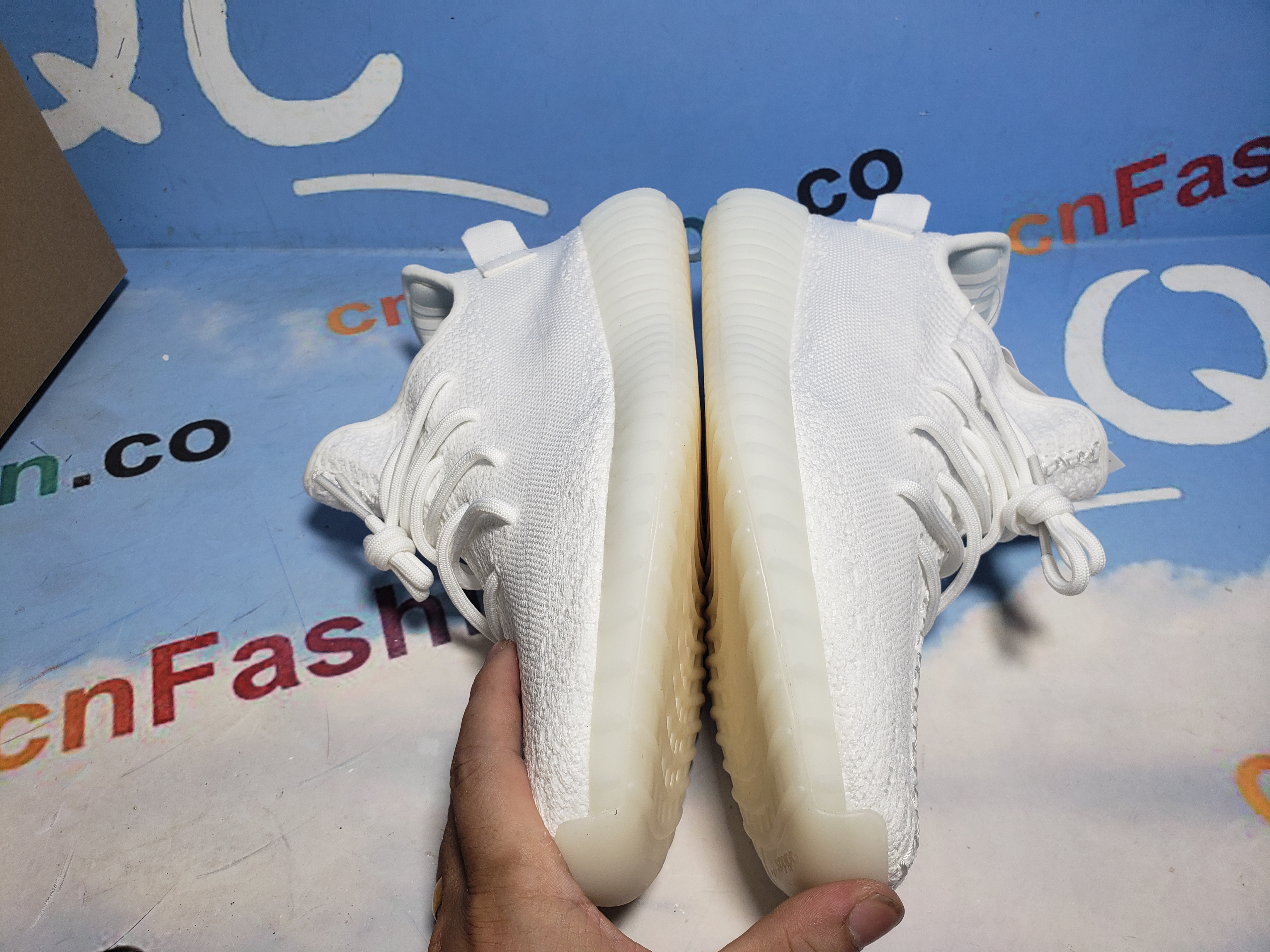 PKGoden Yeezy Boost 350 V2 Cream/Triple White
