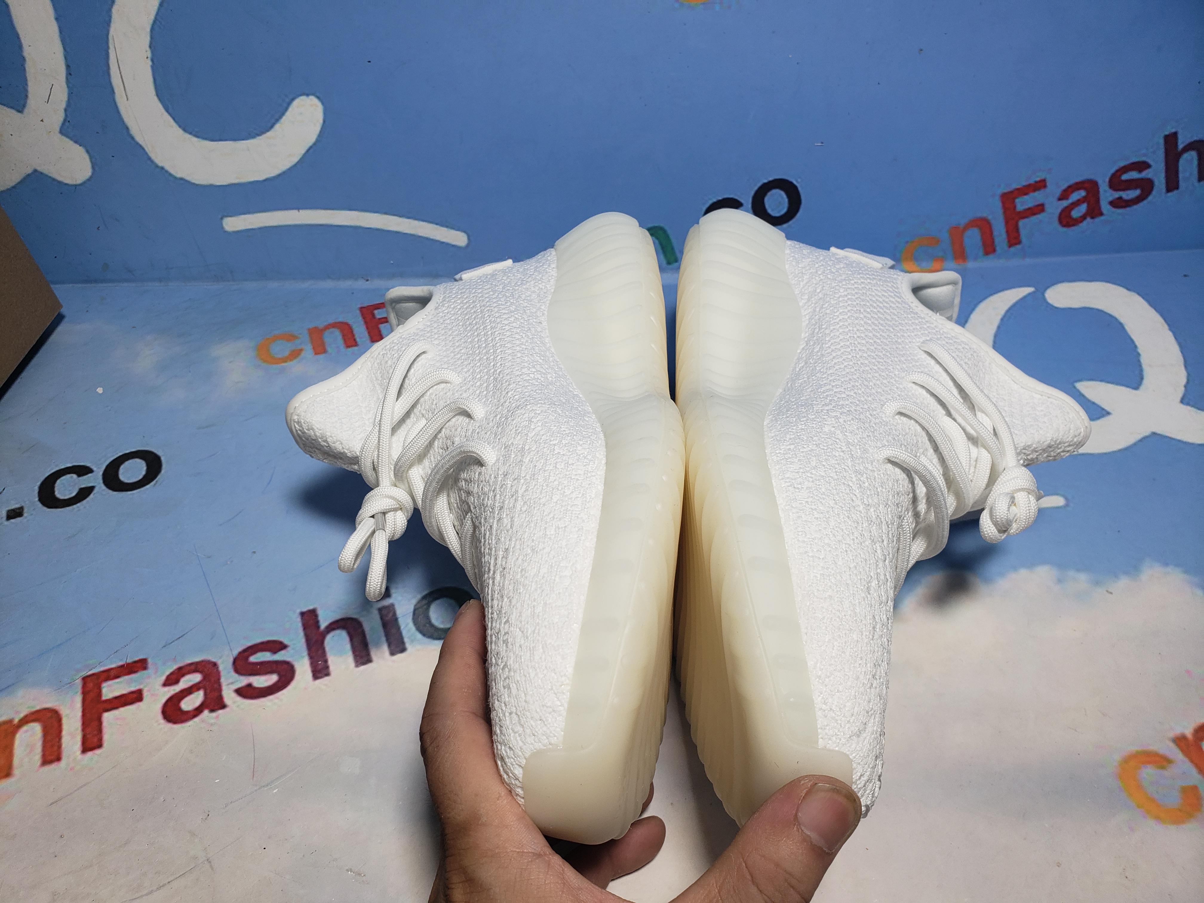 PKGoden Yeezy Boost 350 V2 Cream/Triple White