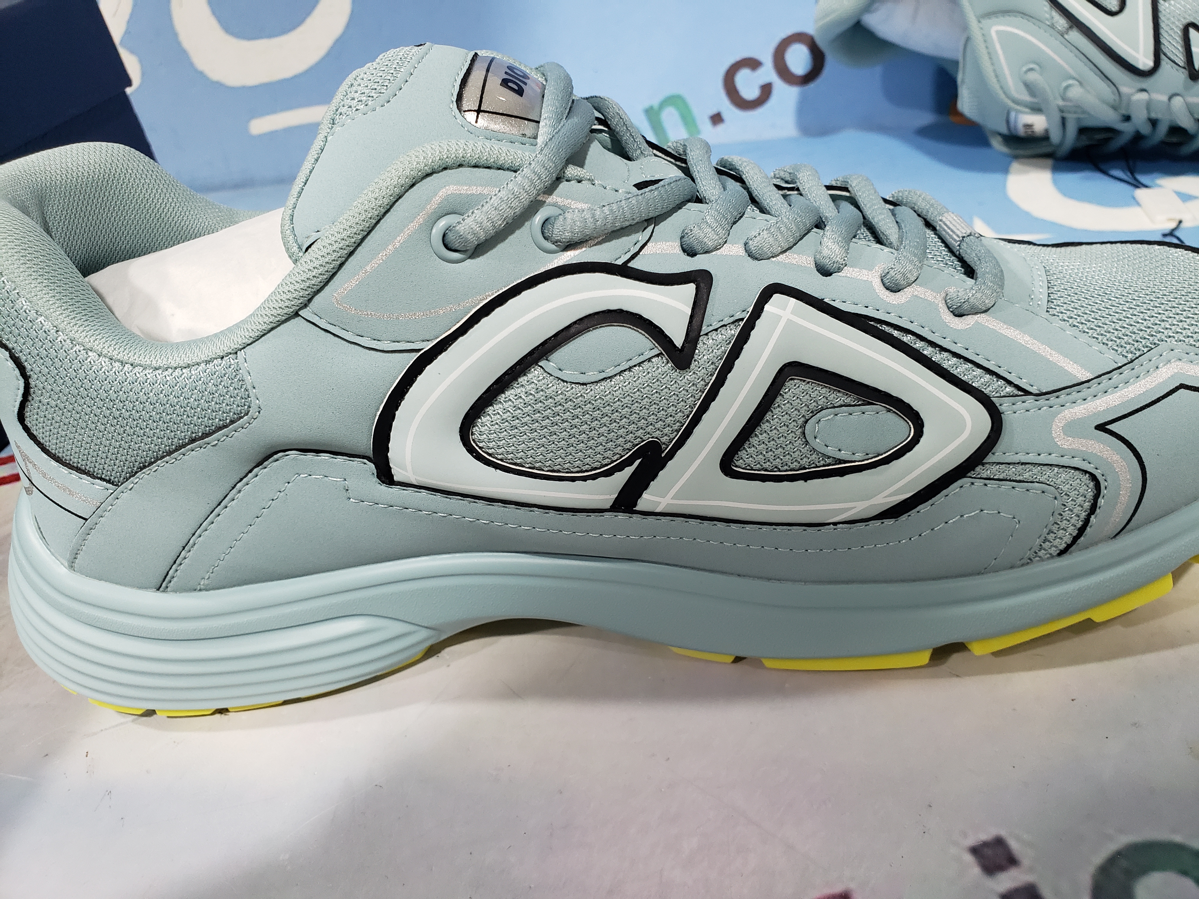 PKGoden Dior B30 Light Grey Sneakers New Blue