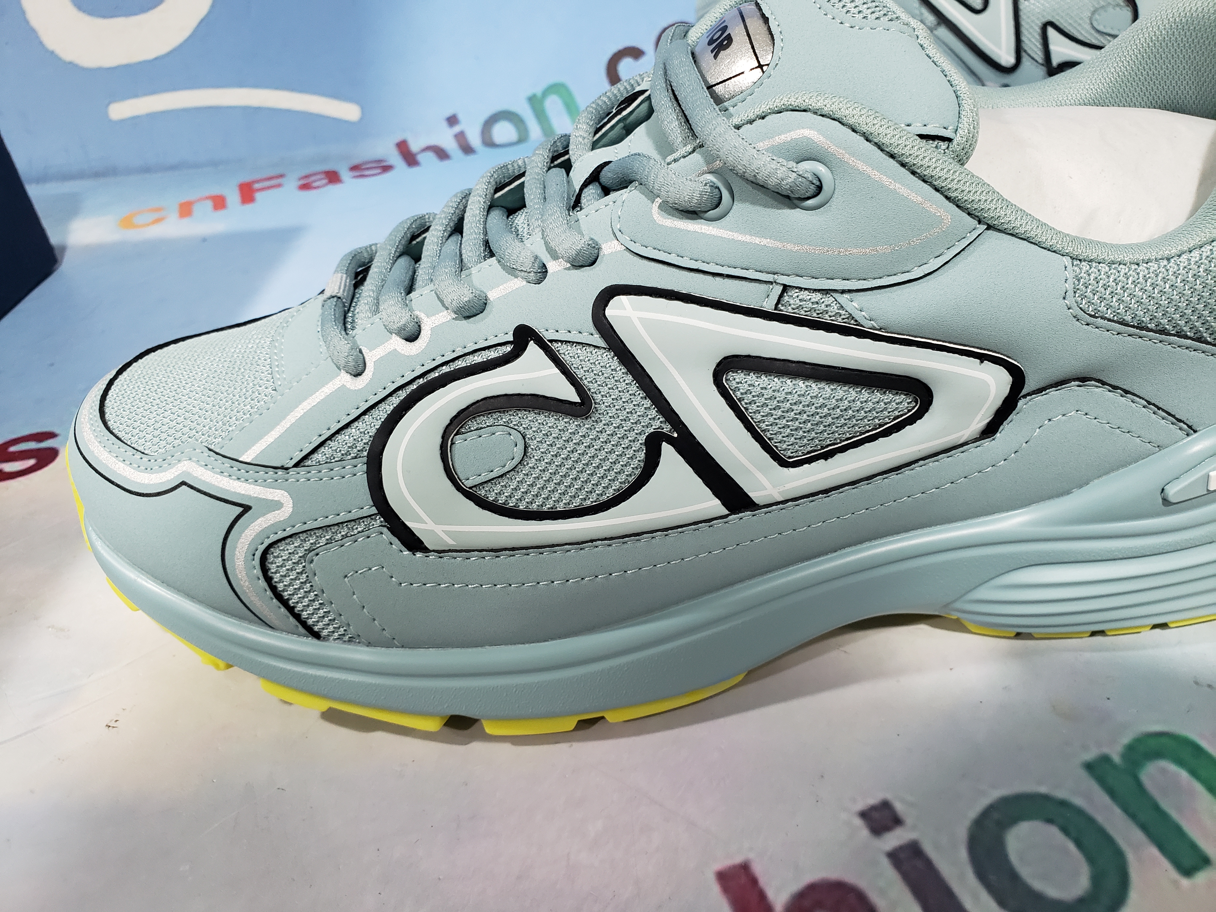 PKGoden Dior B30 Light Grey Sneakers New Blue