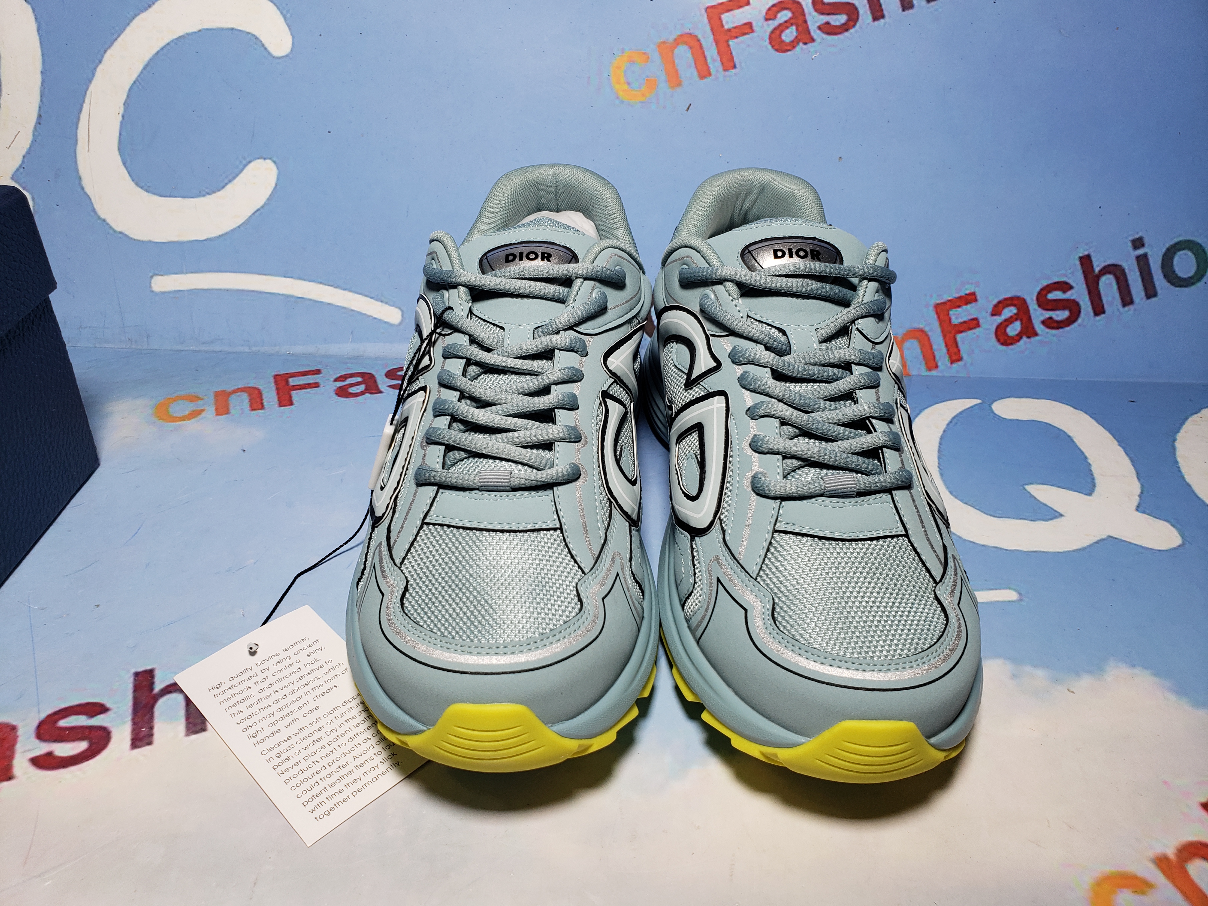 PKGoden Dior B30 Light Grey Sneakers New Blue