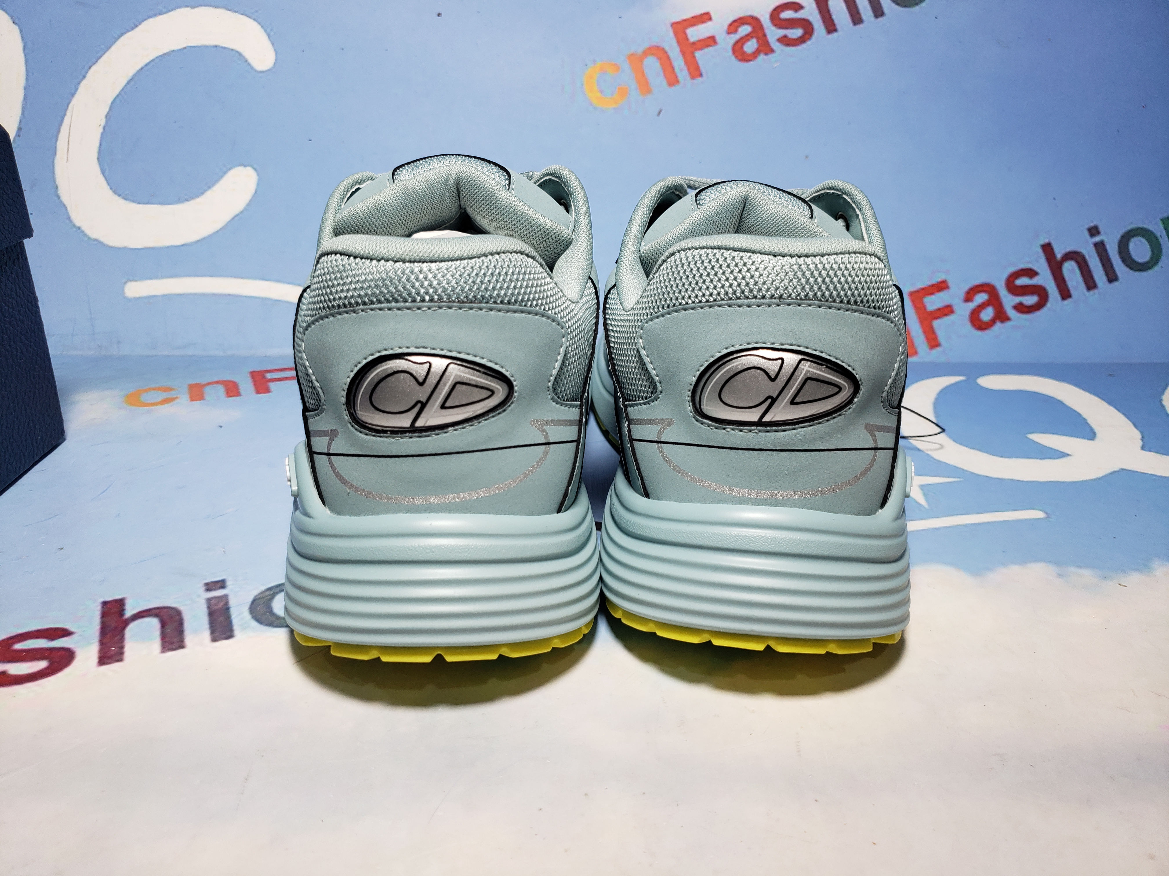 PKGoden Dior B30 Light Grey Sneakers New Blue