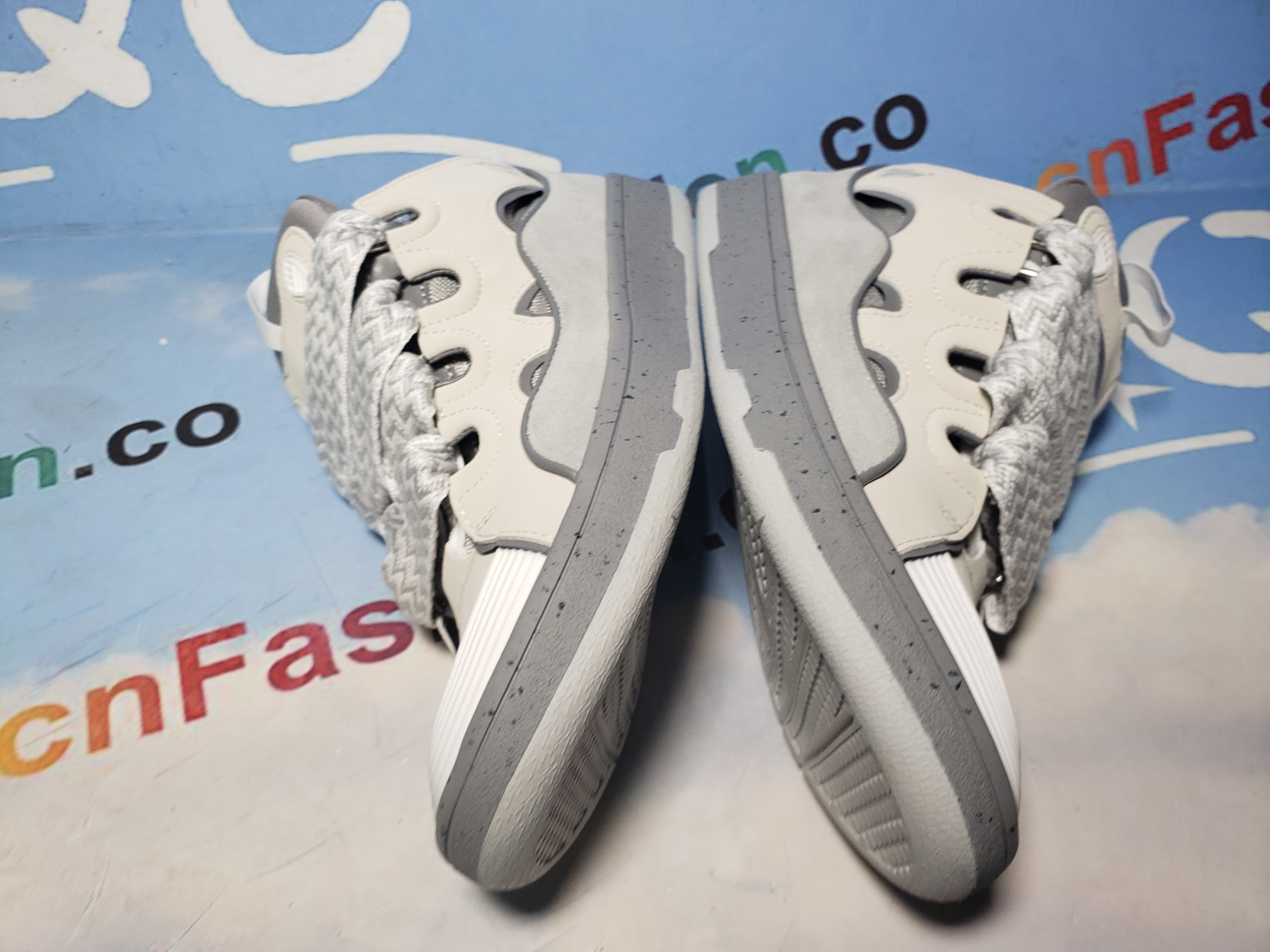 PKGoden LANVIN White Maiden Rice White Grey