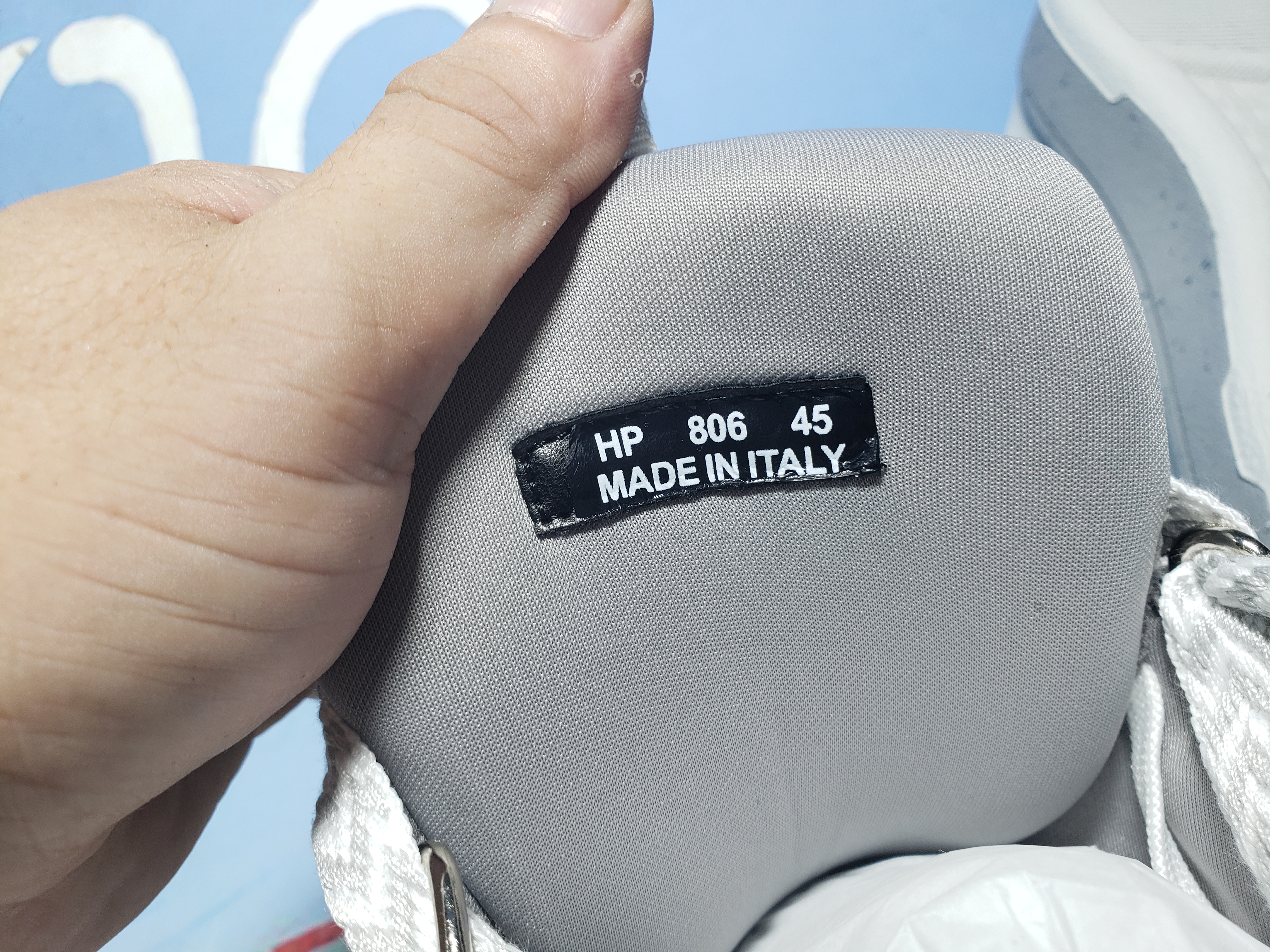 PKGoden LANVIN White Maiden Rice White Grey