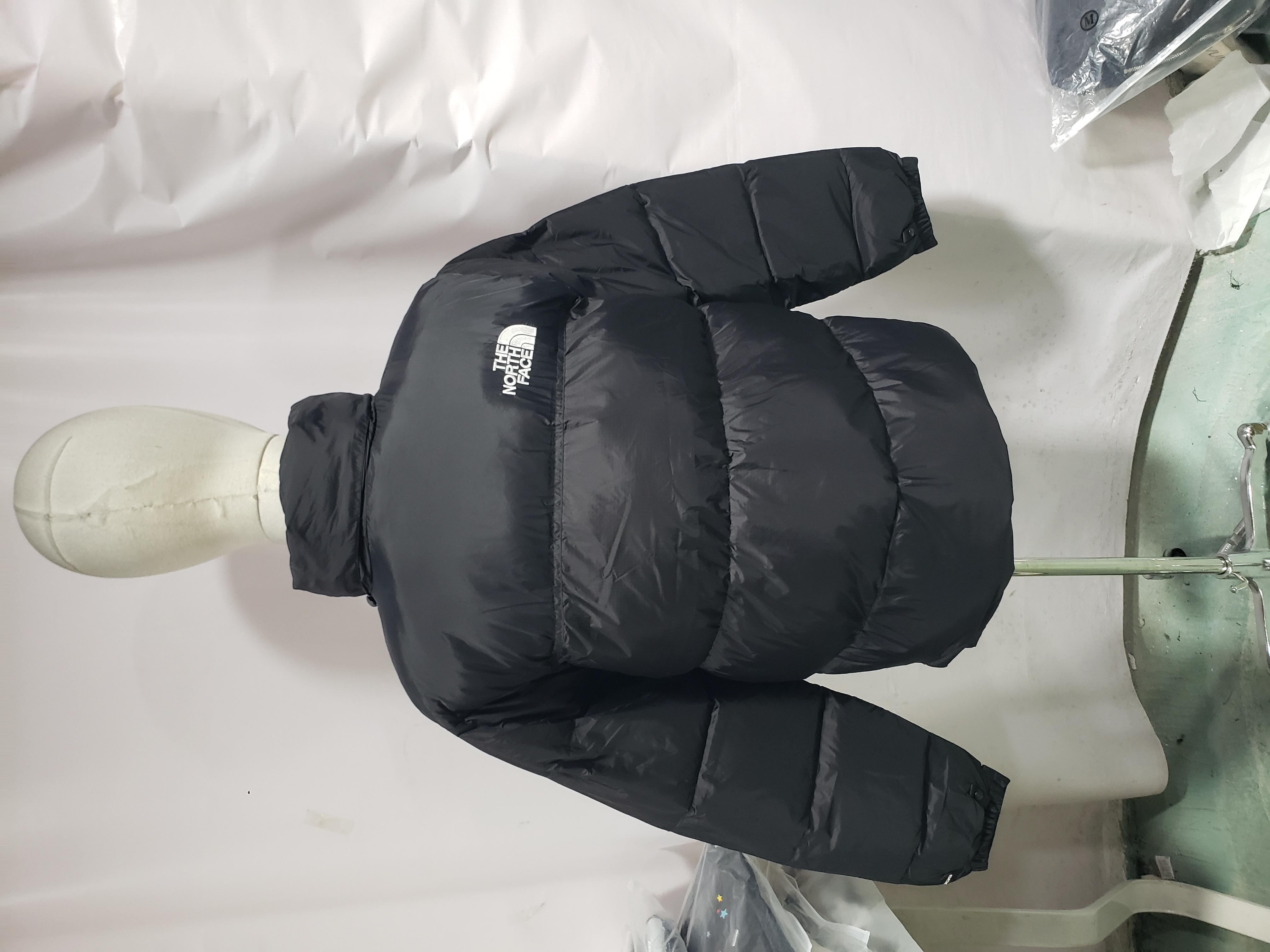 The North Face 1996 Retro Nuptse 700 Fill Packable Jacket Recycled TNF Black