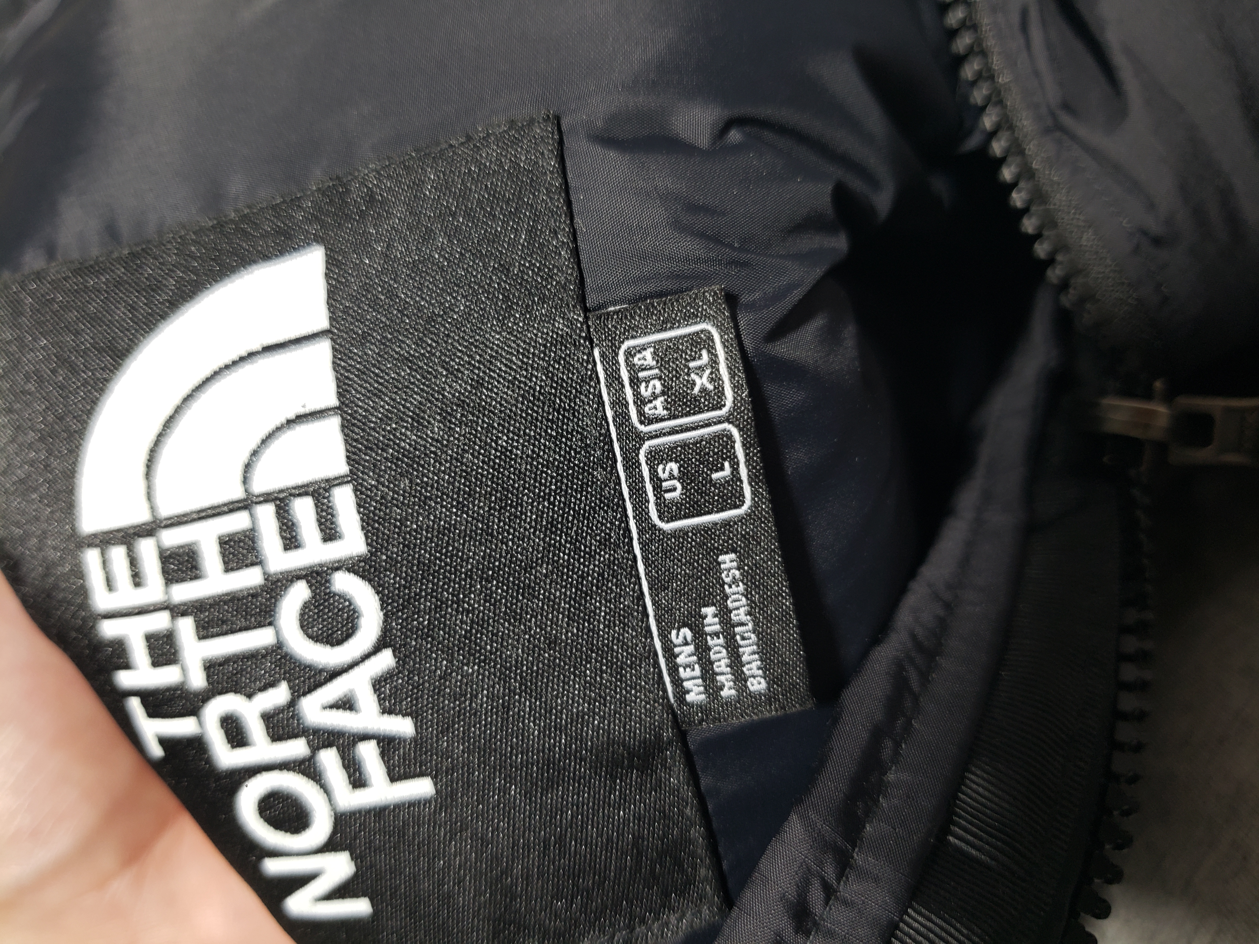 The North Face 1996 Retro Nuptse 700 Fill Packable Jacket Recycled TNF Black