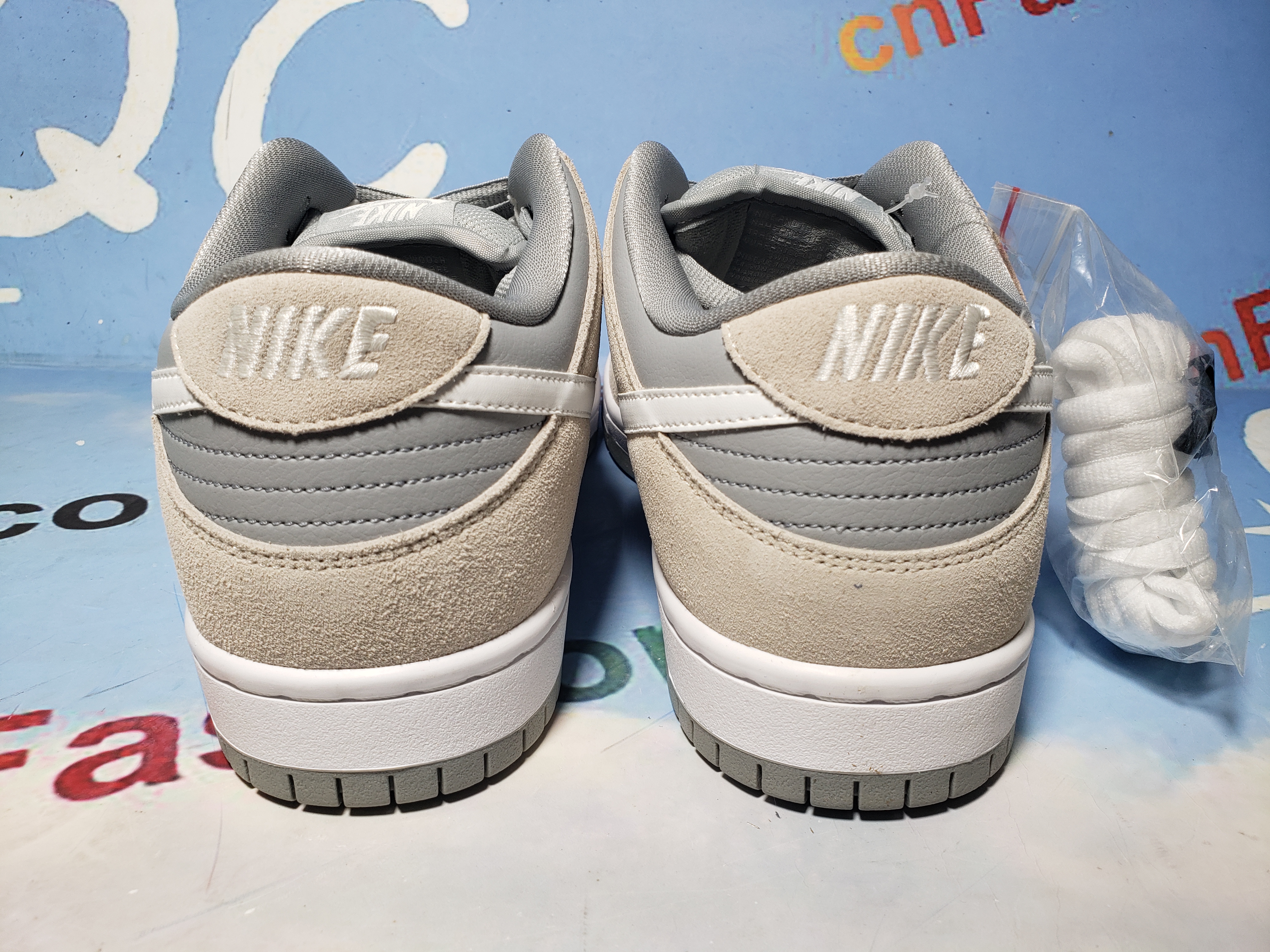 PKGoden SB Dunk Low Summit White Wolf Grey