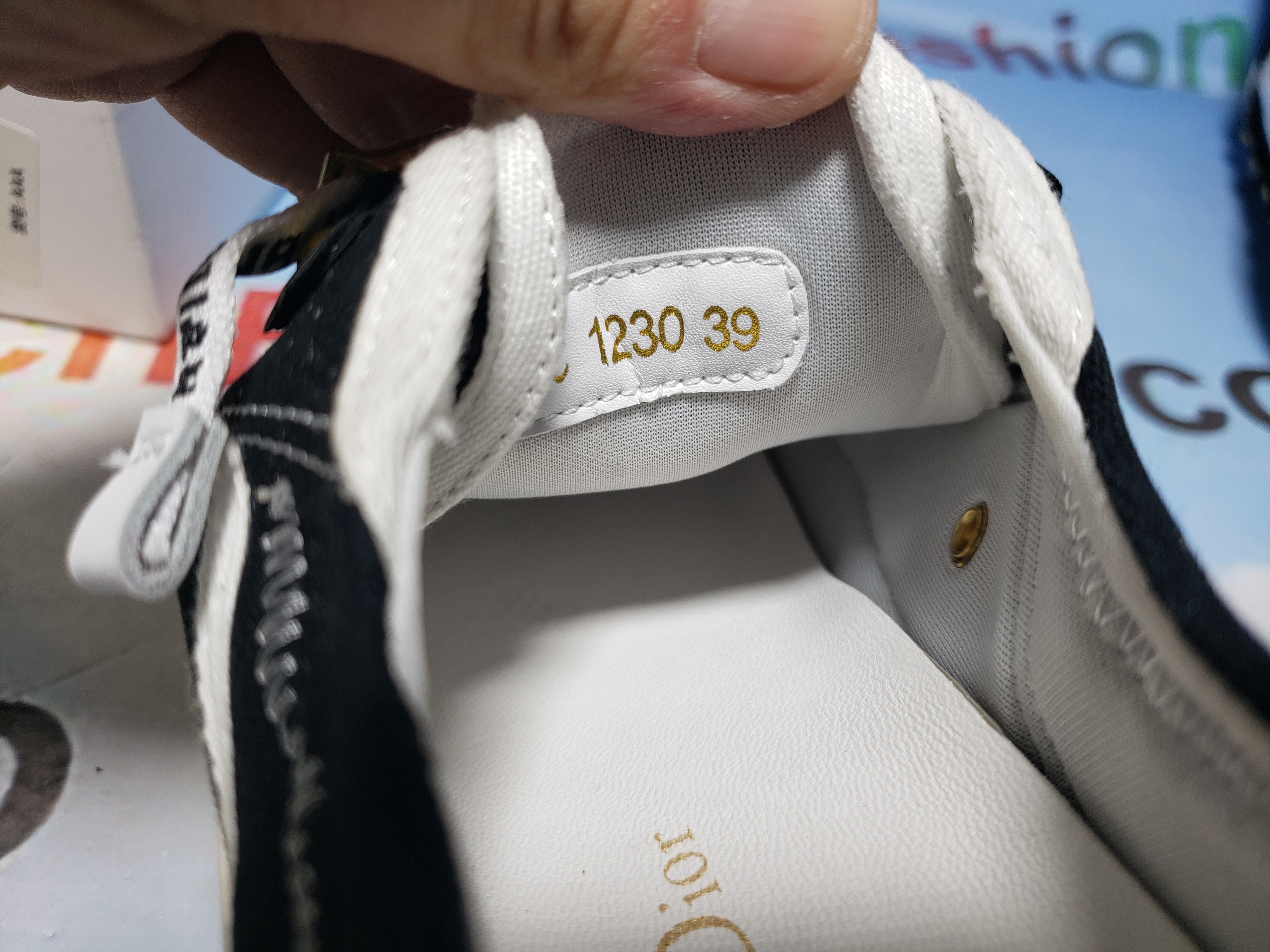 PKGoden Dior Oblique Printed Fashion Board Shoes New Canvas Black