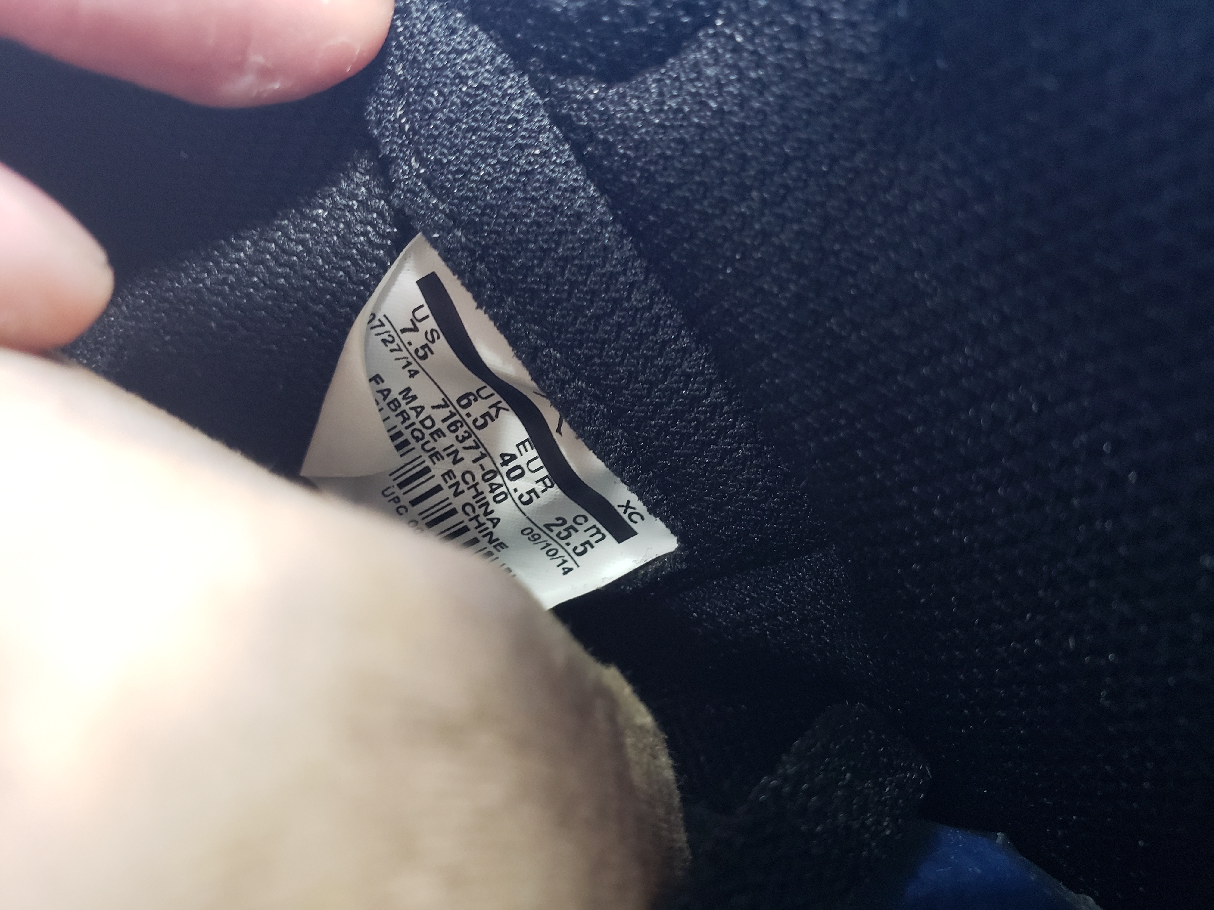 OG Jordan 1 Retro High Fragment, 716371-040