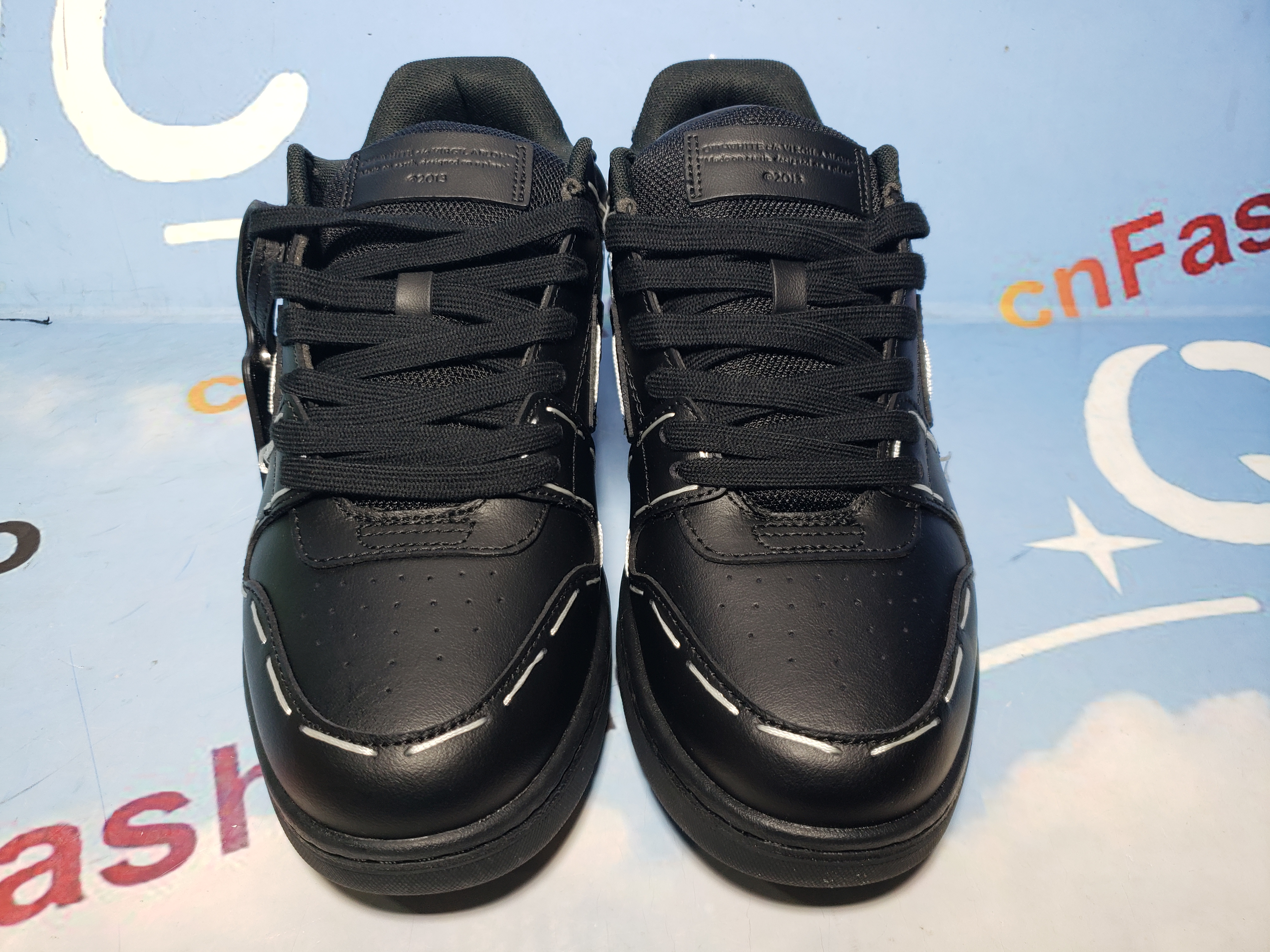 PKGoden OFF-WHITE Out Of Black White Line,OMIA189S 23LEA014 1010