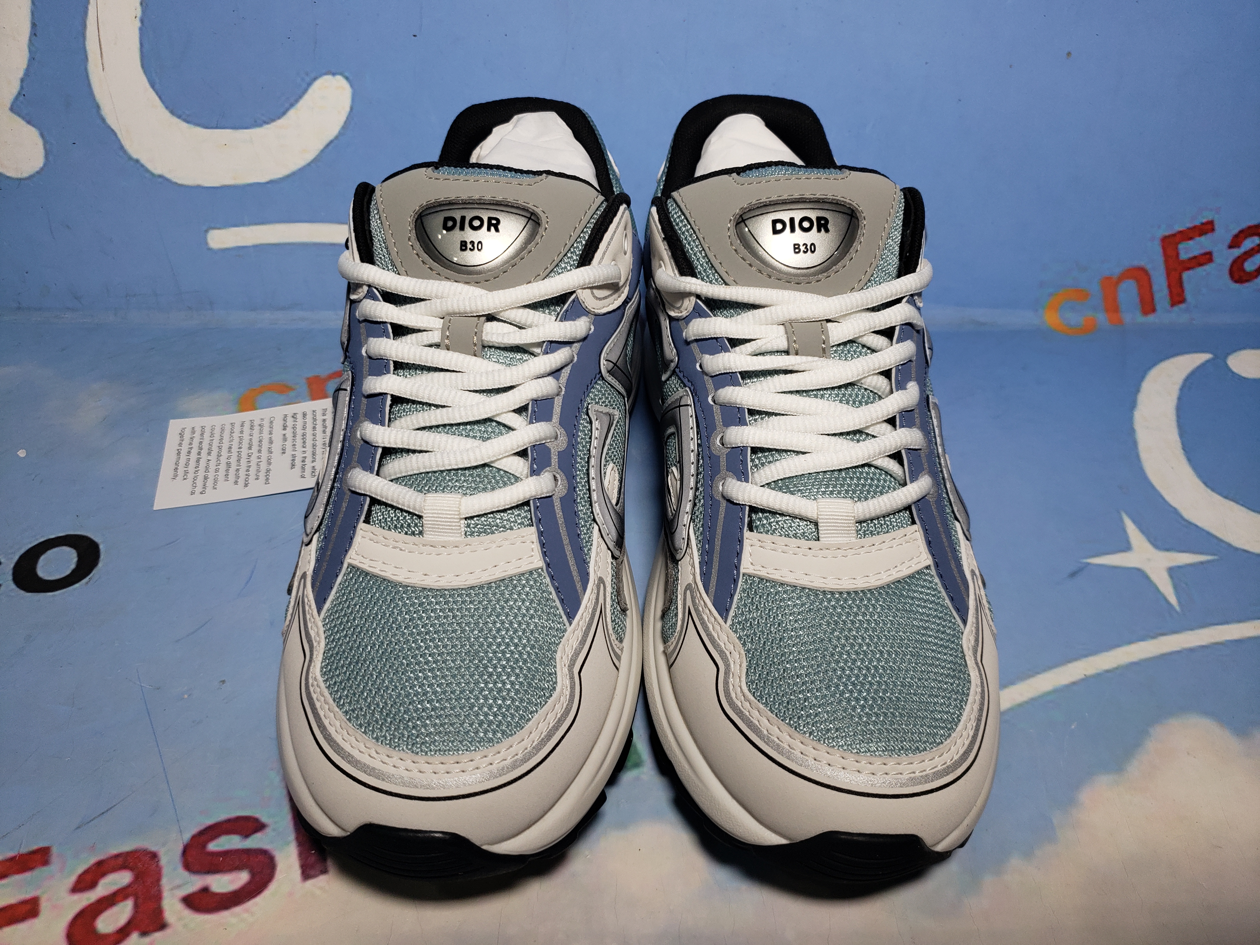 PKGoden Dior B30 Sneakers White Grey