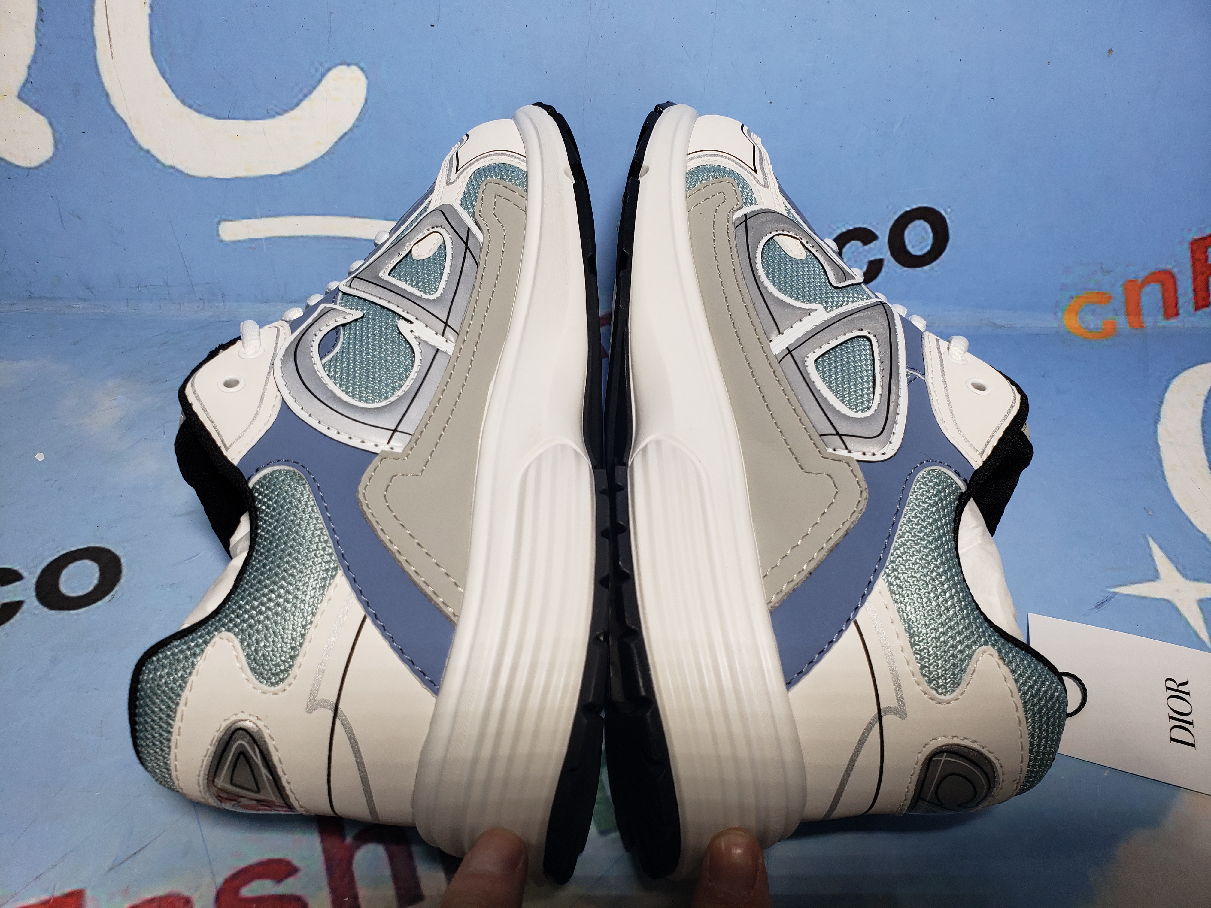 PKGoden Dior B30 Sneakers White Grey
