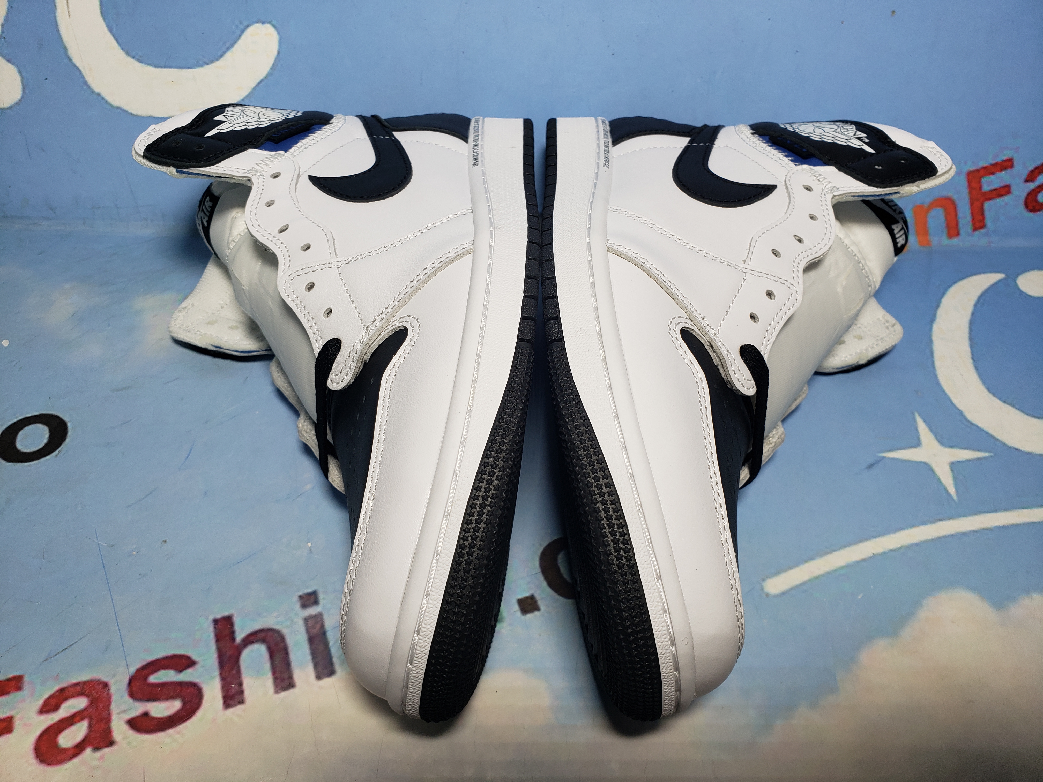 PKGoden Union LA x Air Jordan 1 Retro Lightning UN Black And White II7282-100