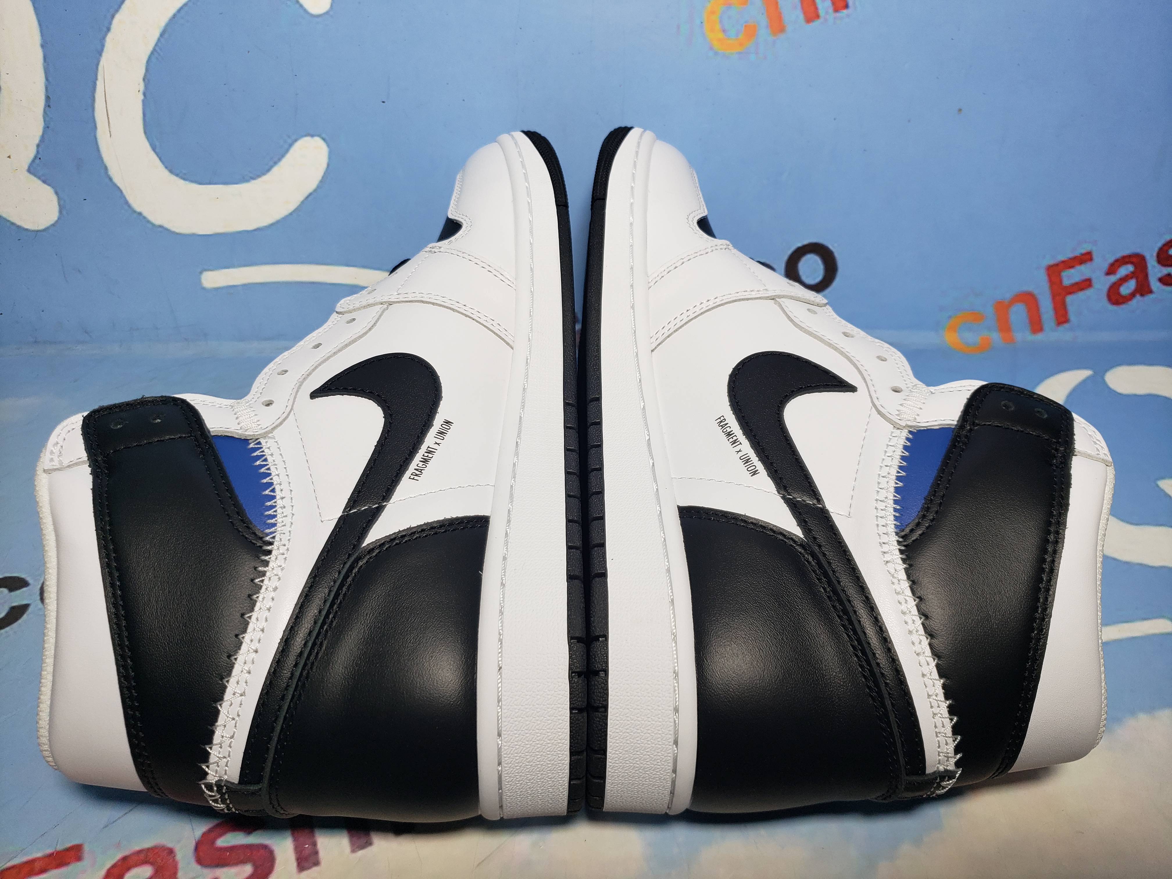 PKGoden Union LA x Air Jordan 1 Retro Lightning UN Black And White II7282-100