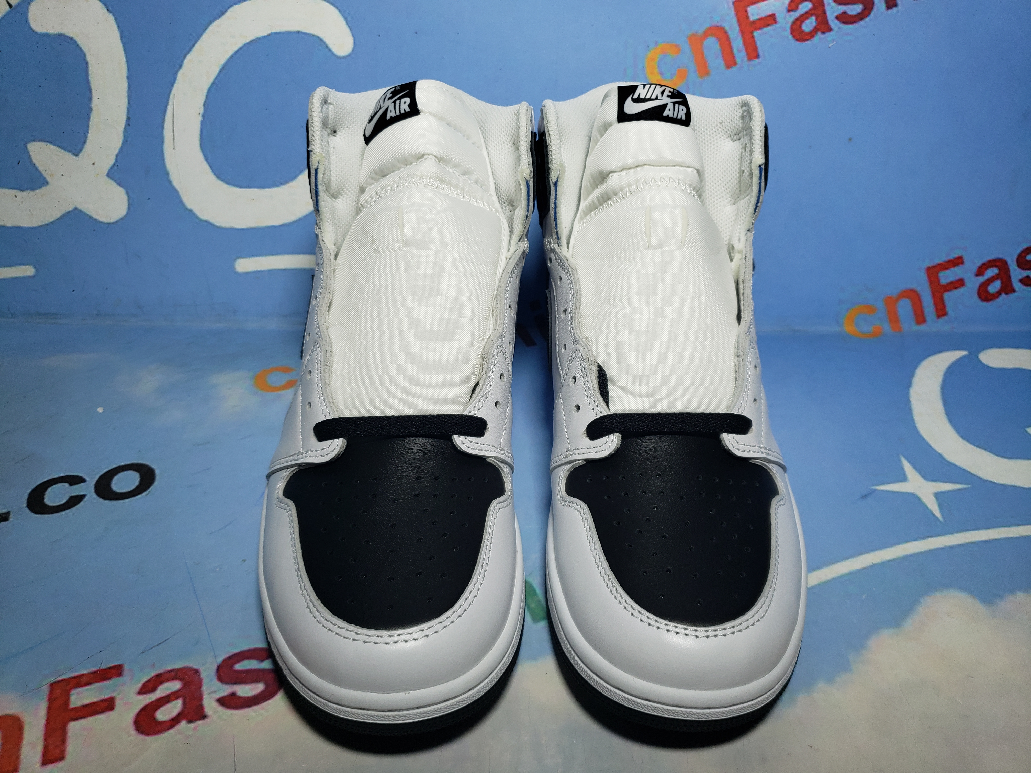 PKGoden Union LA x Air Jordan 1 Retro Lightning UN Black And White II7282-100