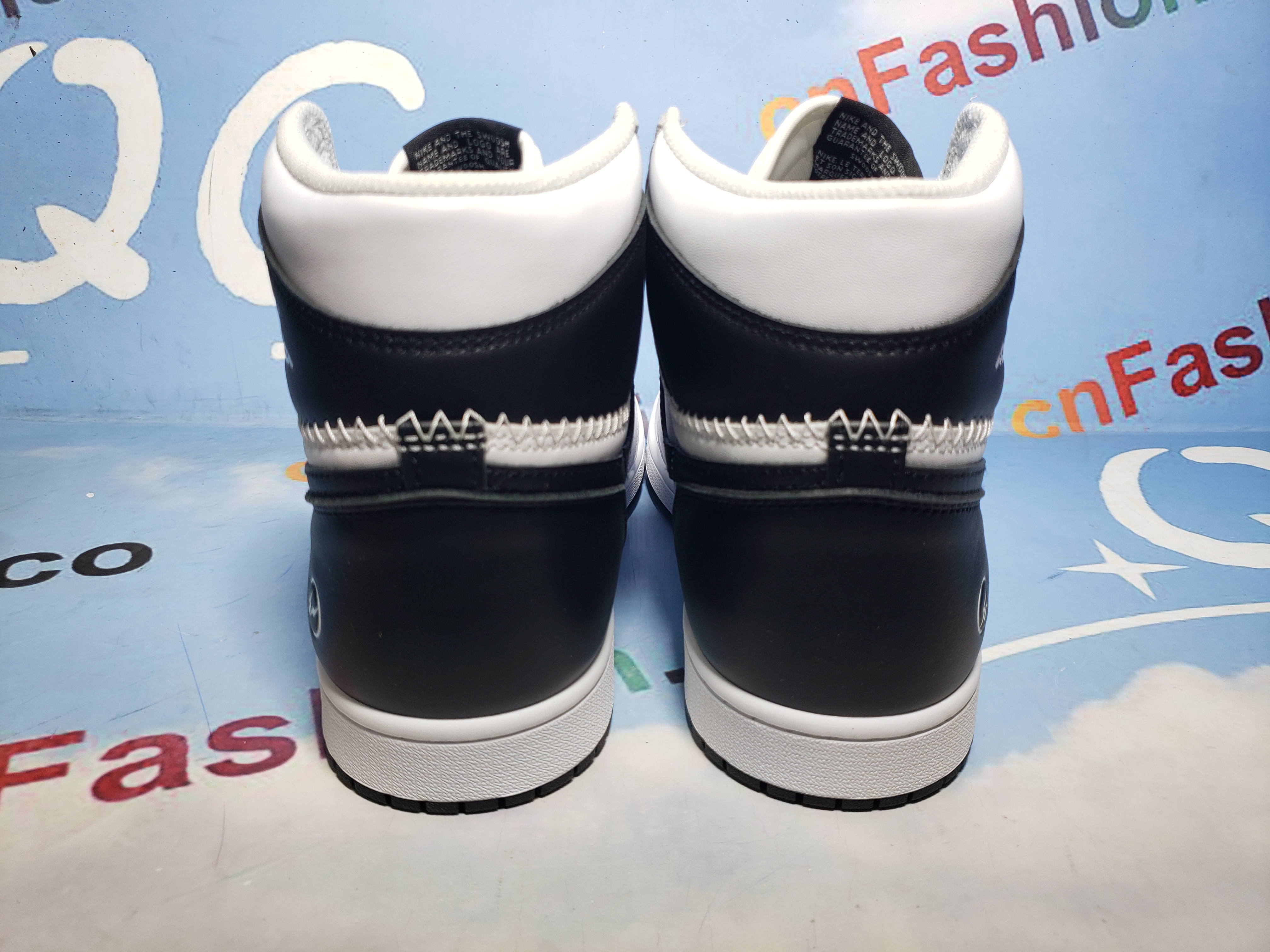 PKGoden Union LA x Air Jordan 1 Retro Lightning UN Black And White II7282-100