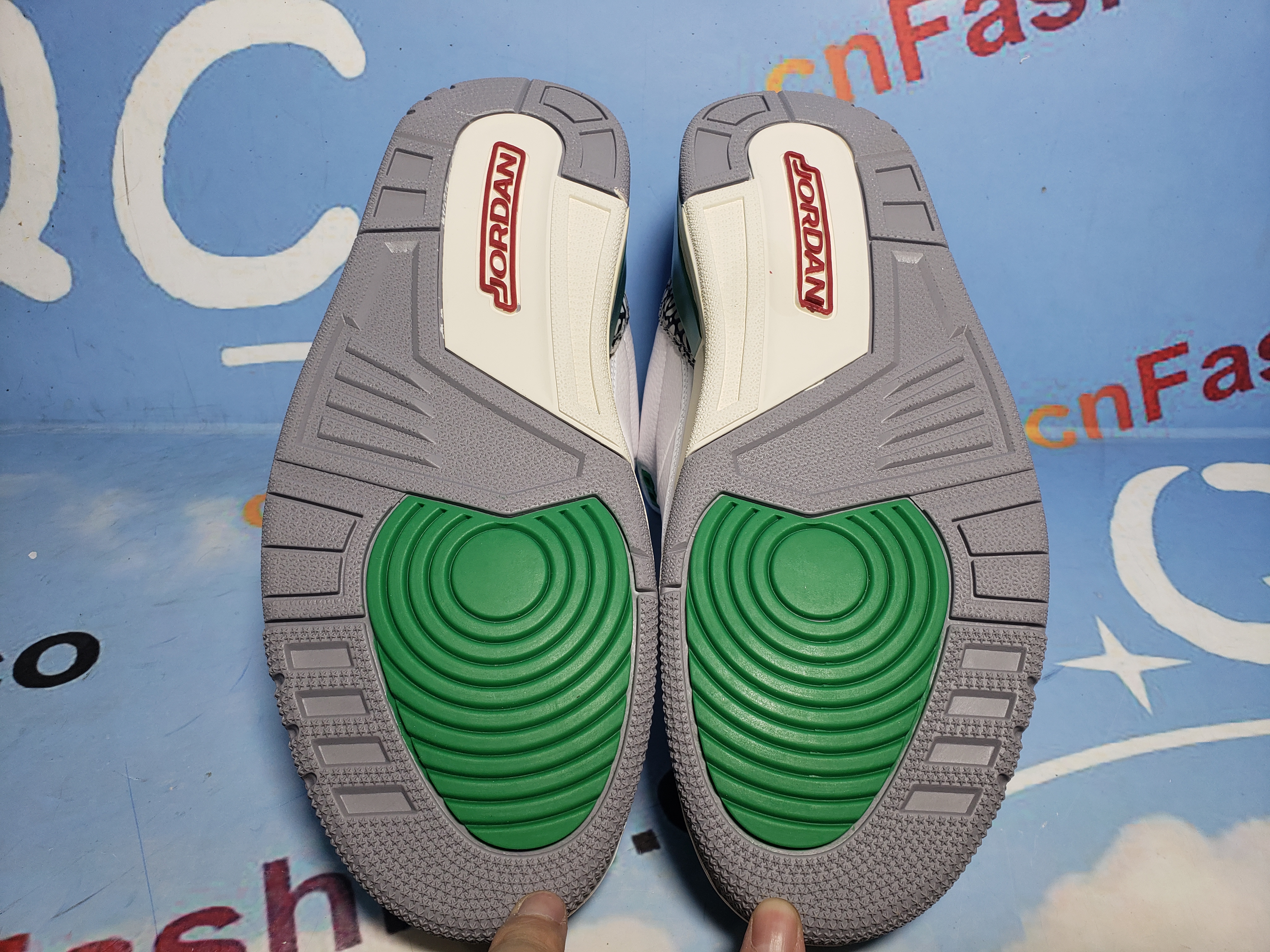 PKGoden Jordan 3 Retro Lucky Green,CK9246-136