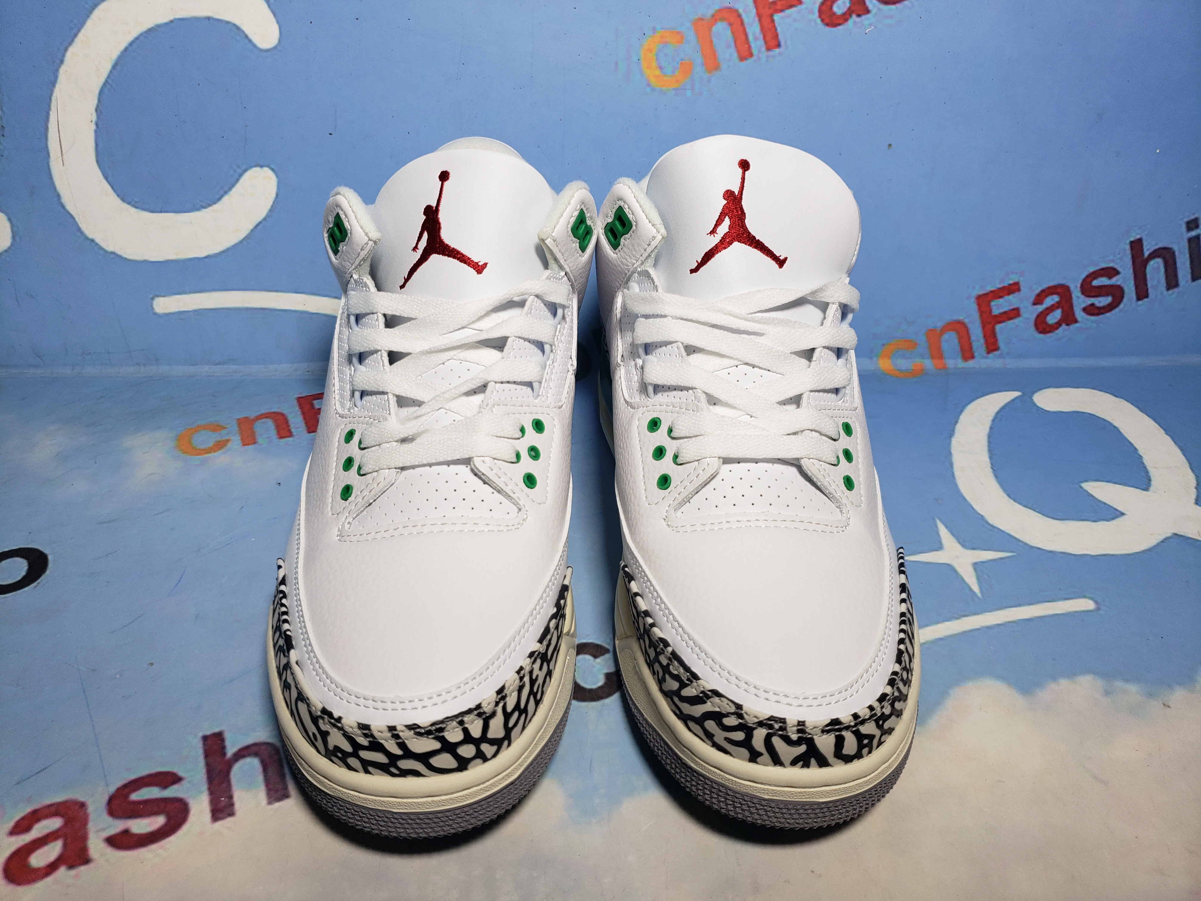 PKGoden Jordan 3 Retro Lucky Green,CK9246-136