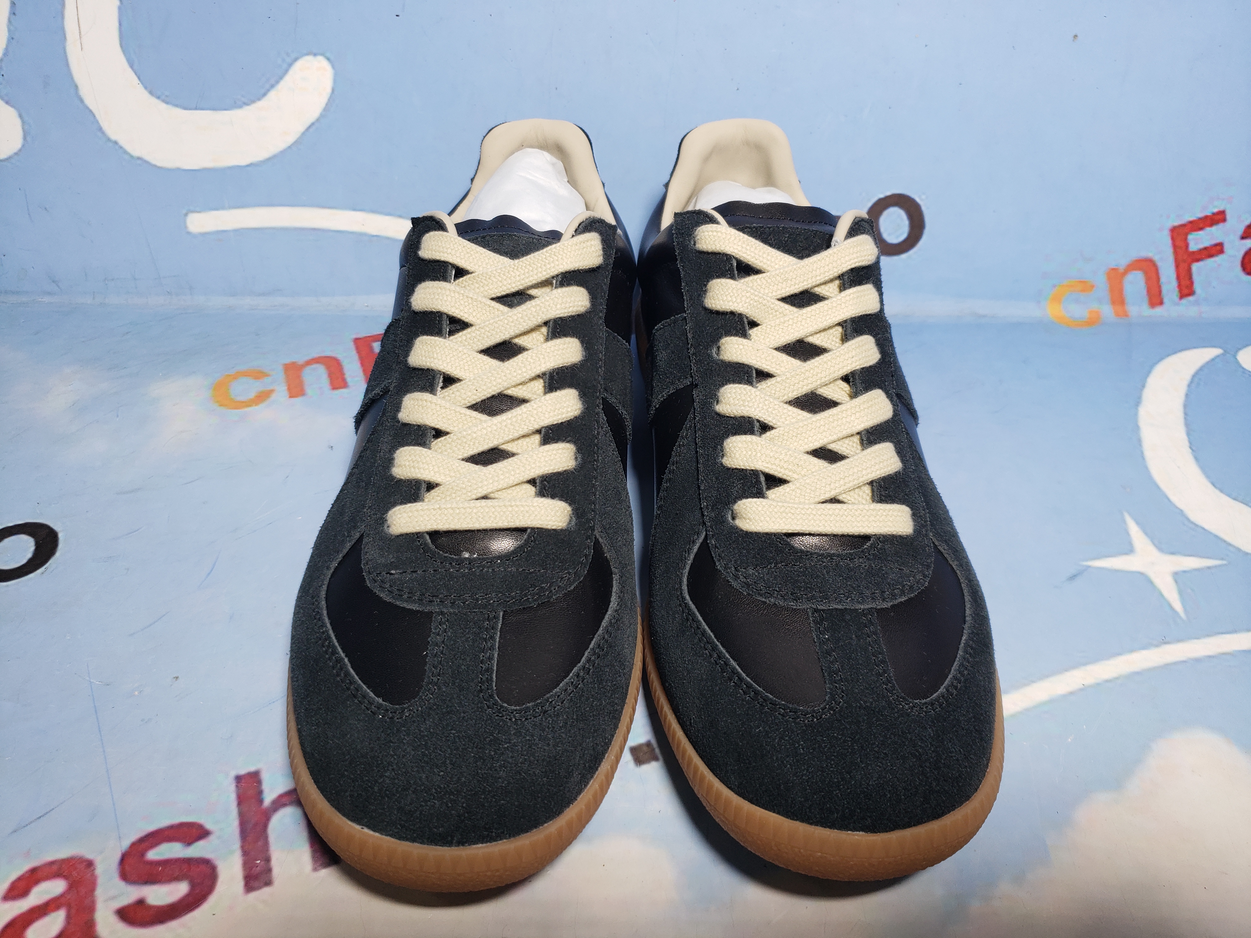 PKGoden Maison Margiela Replica German Army Trainer (GATs) Black Gum