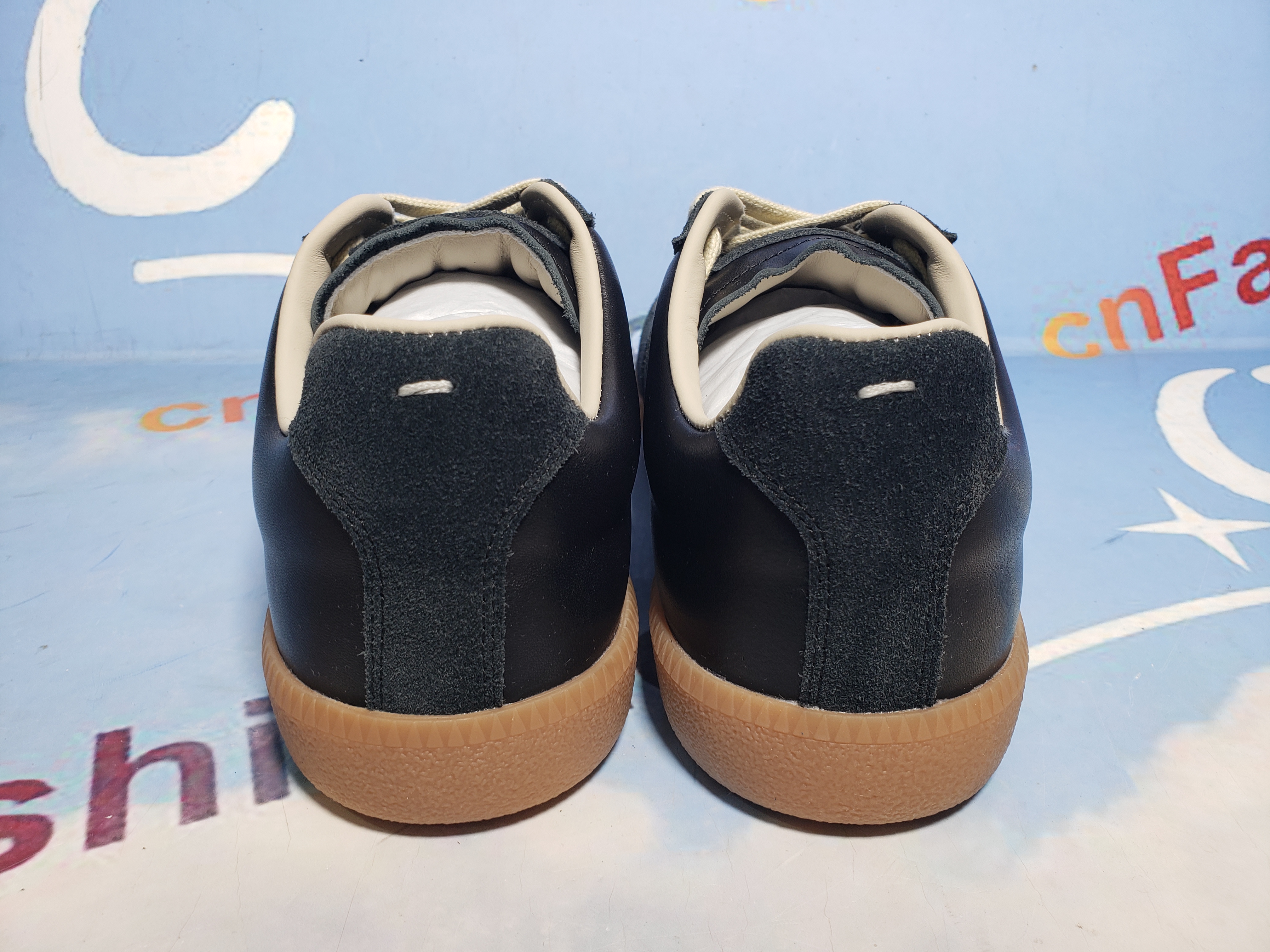 PKGoden Maison Margiela Replica German Army Trainer (GATs) Black Gum