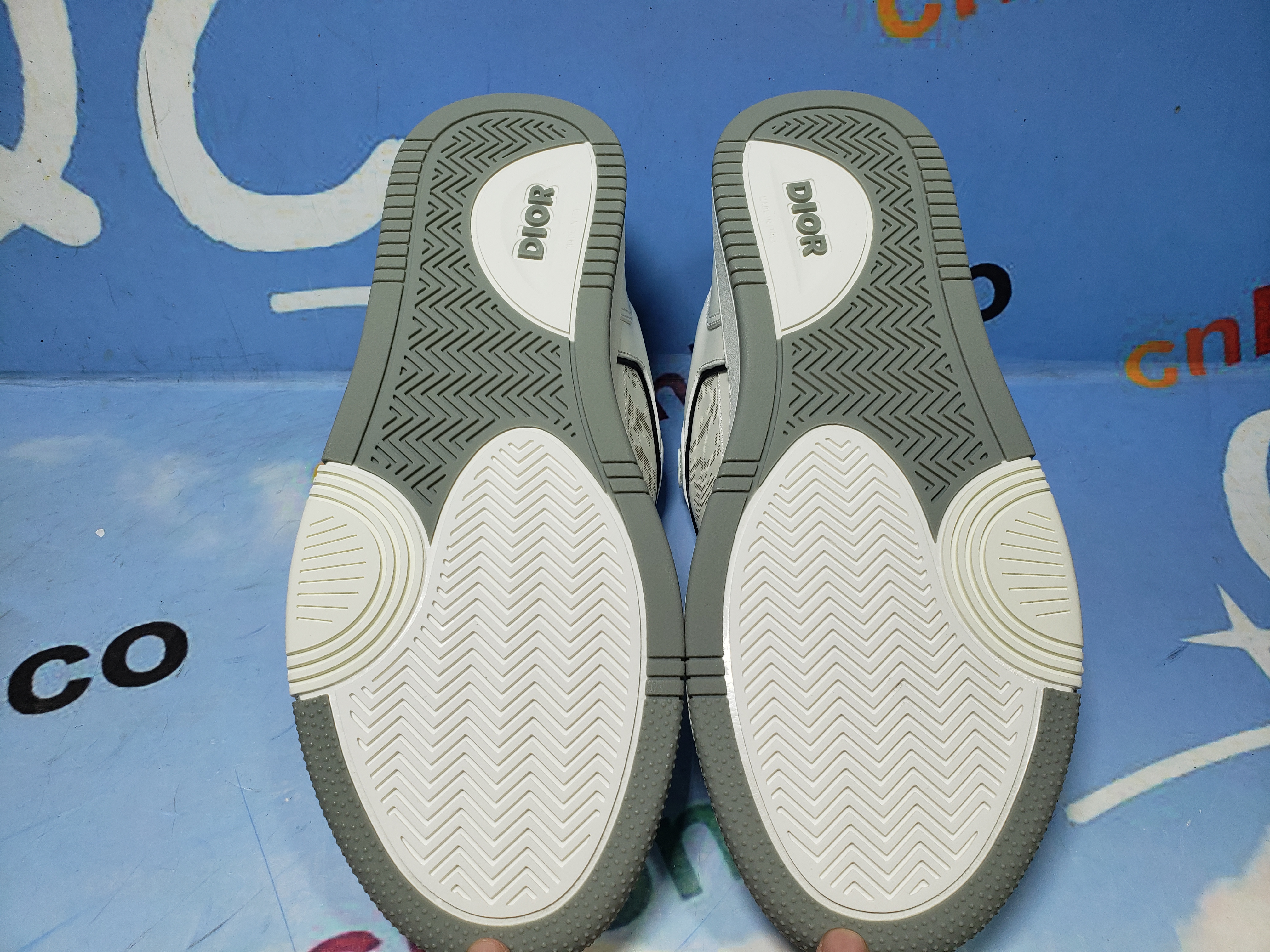 PKGoden Dior B27 Low White Grey