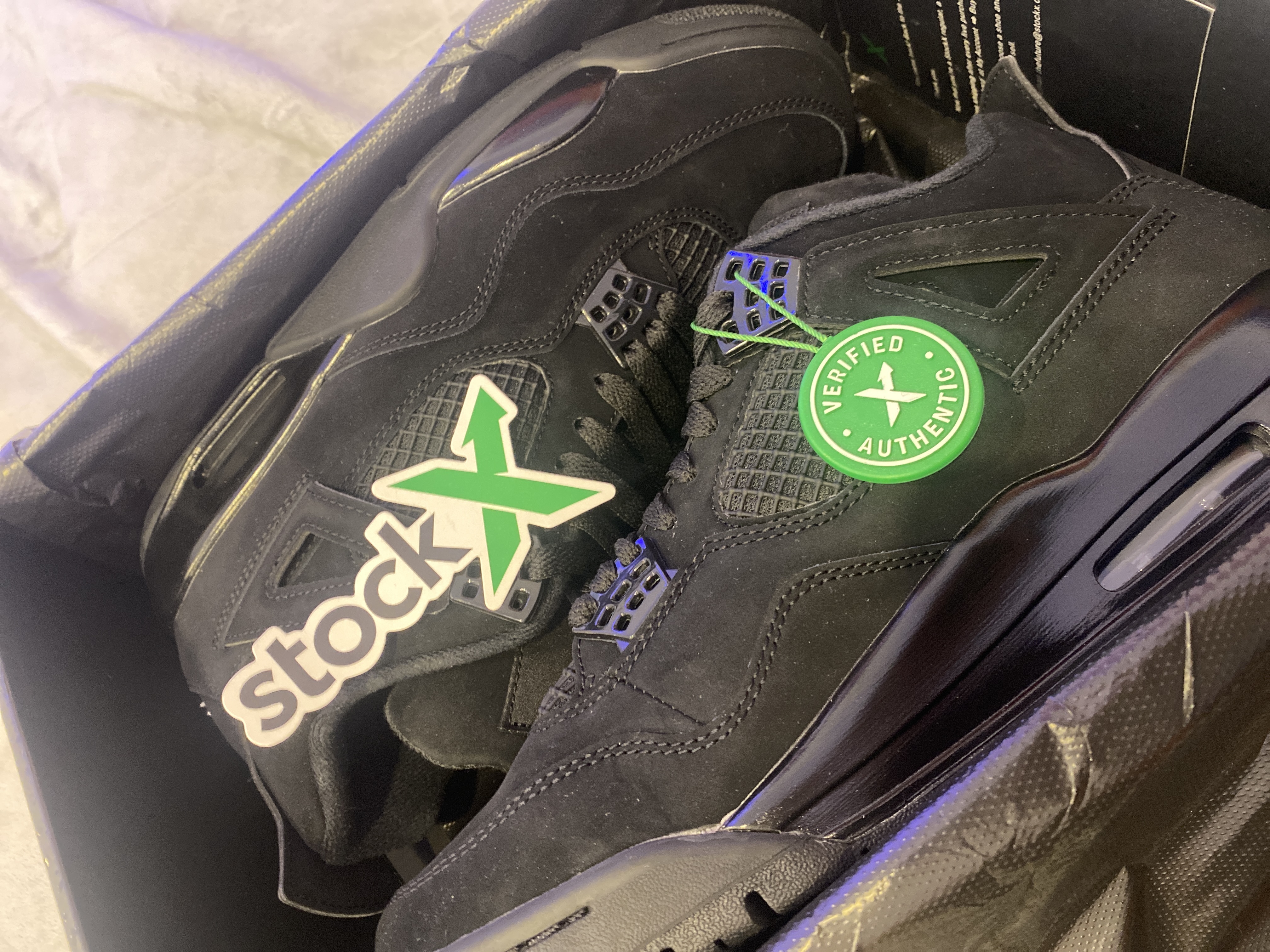 PKGoden Air Jordan 4 Retro Black Cat (2020),CU1110-010 review Sneakerhead