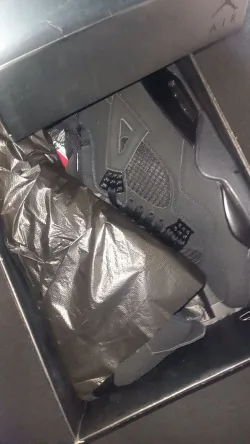 PKGoden Air Jordan 4 Retro Black Cat (2020),CU1110-010 review llana