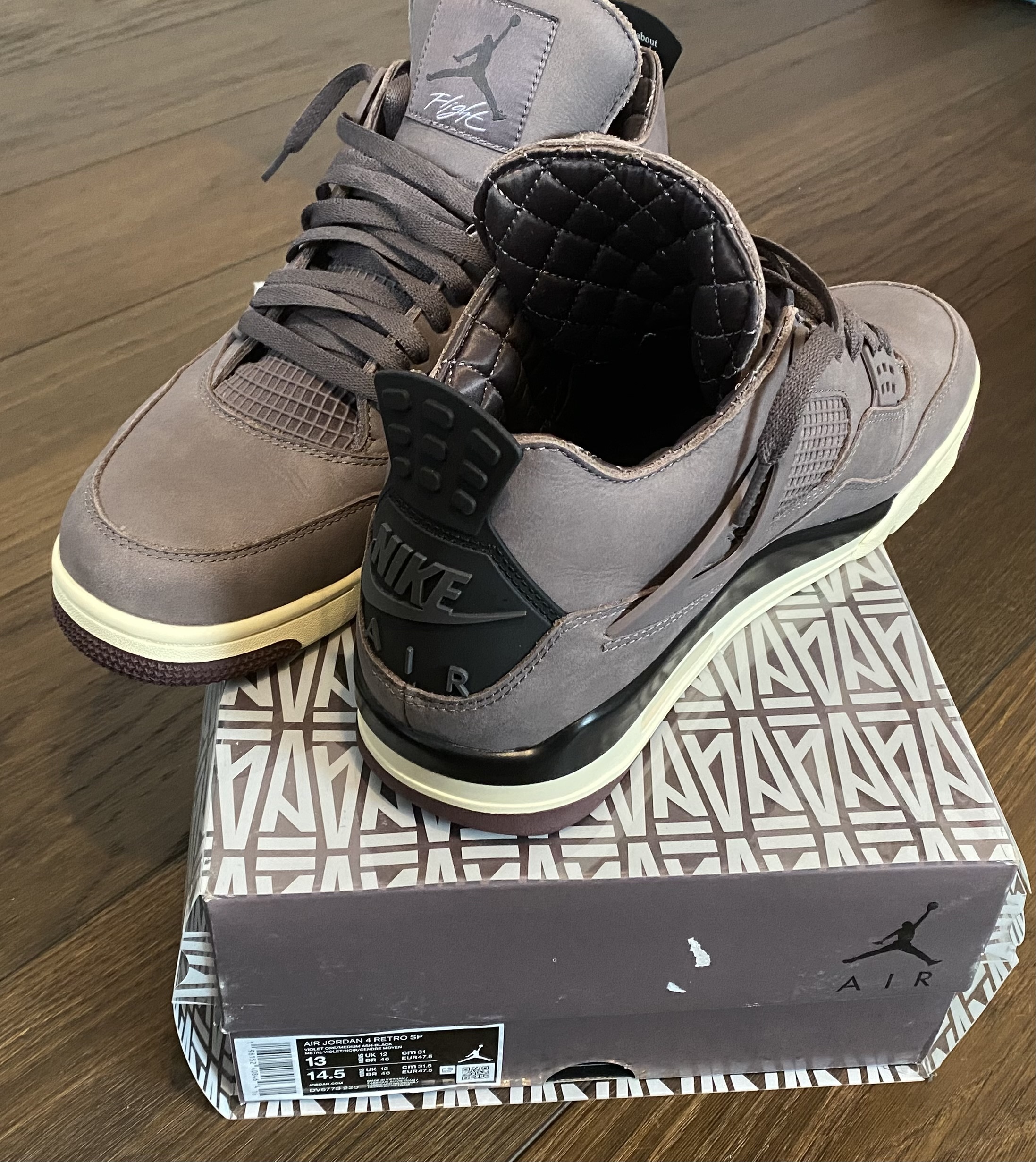 PKGoden Jordan 4 Retro A Ma Maniére Violet Ore,DV6773-220 review Matthias 01