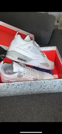 PKGoden Jordan 4 Retro White Oreo (2021)CT8527-100 review MARIVE