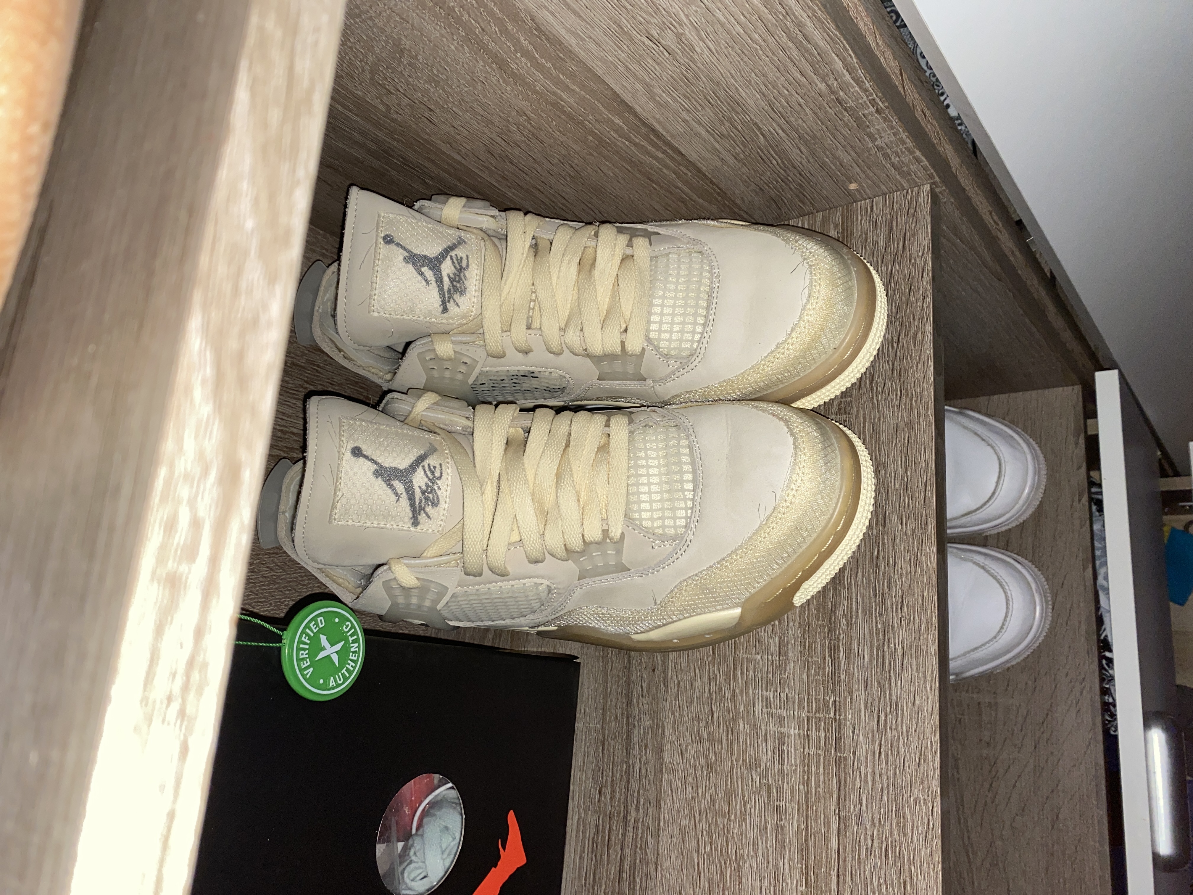 PKGoden Jordan 4 Retro Off-White Sail,CV9388-100 review 1