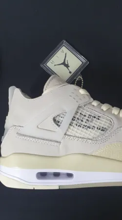 PKGoden Jordan 4 Retro Off-White Sail,CV9388-100 review Legacy 02