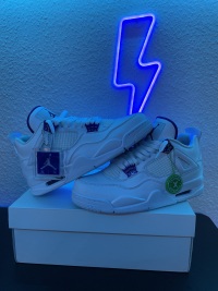PKGoden Air Jordan 4 Retro Metallic Purple review 3