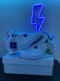 PKGoden Air Jordan 4 Retro Metallic Purple review 3