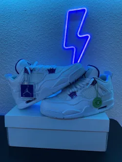PKGoden Air Jordan 4 Retro Metallic Purple review Marco 04
