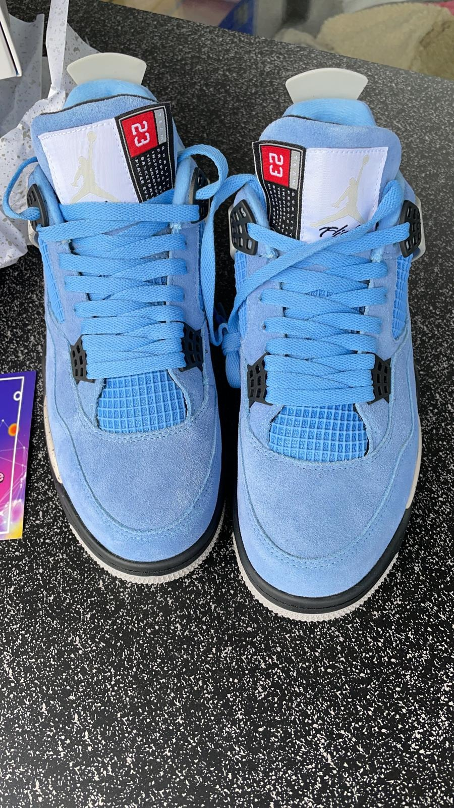 PKGoden Jordan 4 Retro University Blue CT8527-400 review lope 03