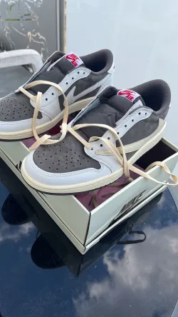PKGoden Jordan 1 Retro Low OG SP Travis Scott Reverse Mocha, DM7866-162 review Winn