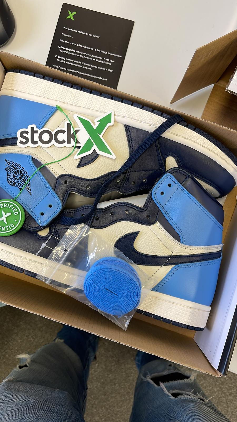 PKGoden Jordan 1 Retro High Obsidian UNC,555088-140 review MUSE