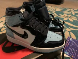 PKGoden Jordan 1 Retro High UNC Patent (W) review aaliyah 03