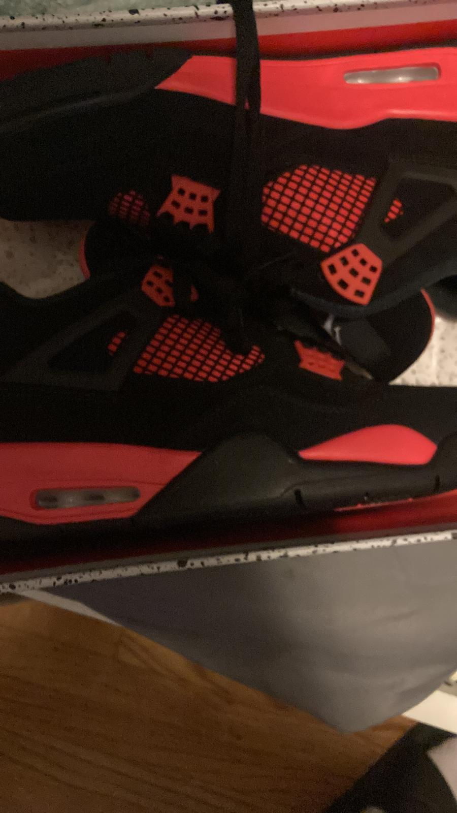 PKGoden Jordan 4 Retro Red Thunder  CT8527-016 review Ivan