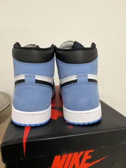 PKGoden Jordan 1 Retro High White University Blue Black review eddi 02