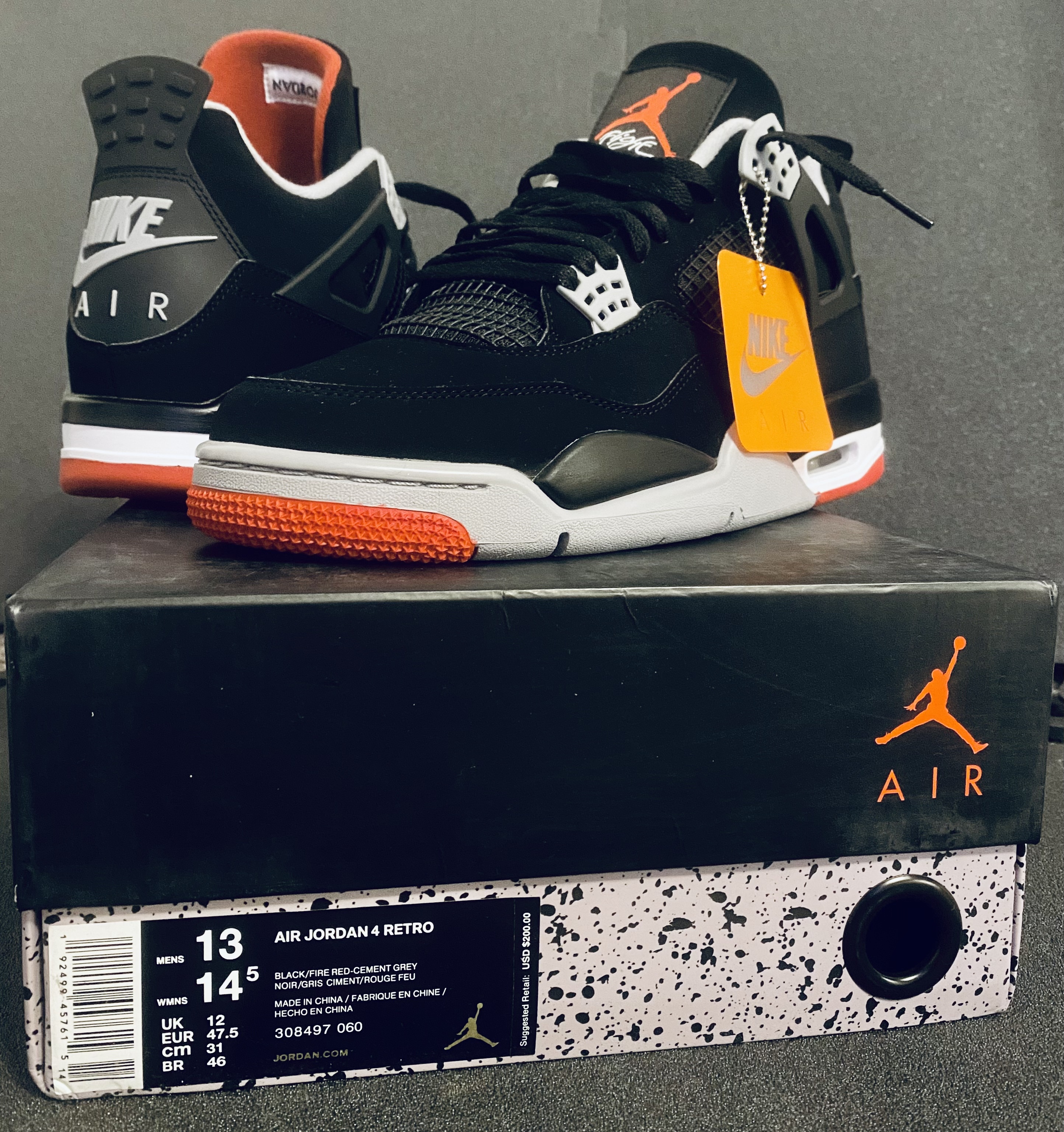 PKGoden Air Jordan 4 Retro Bred (2019) review Matthias