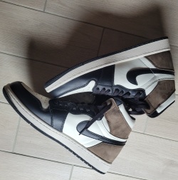 BMLIN Jordan 1 Retro High Dark Mocha ,555088-105 review Leo 02