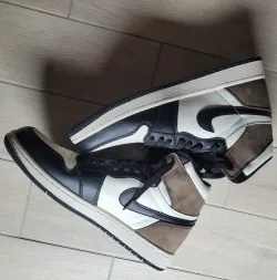 BMLIN Jordan 1 Retro High Dark Mocha ,555088-105 review Leo 02