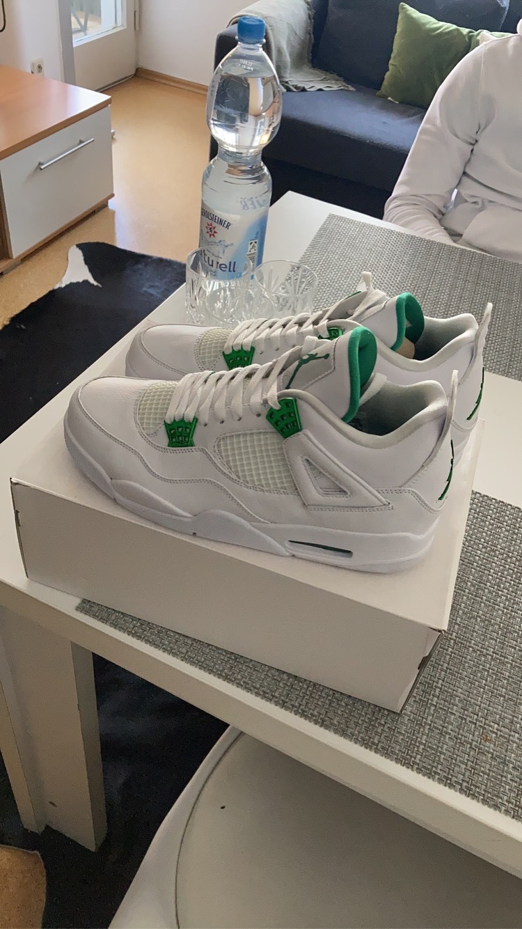 PKGoden Air Jordan 4 Retro Metallic Green,CT8527-113 review Ref