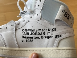 PKGoden Jordan 1 Retro High Off-White White,AQ0818-100 review Pitcher 06