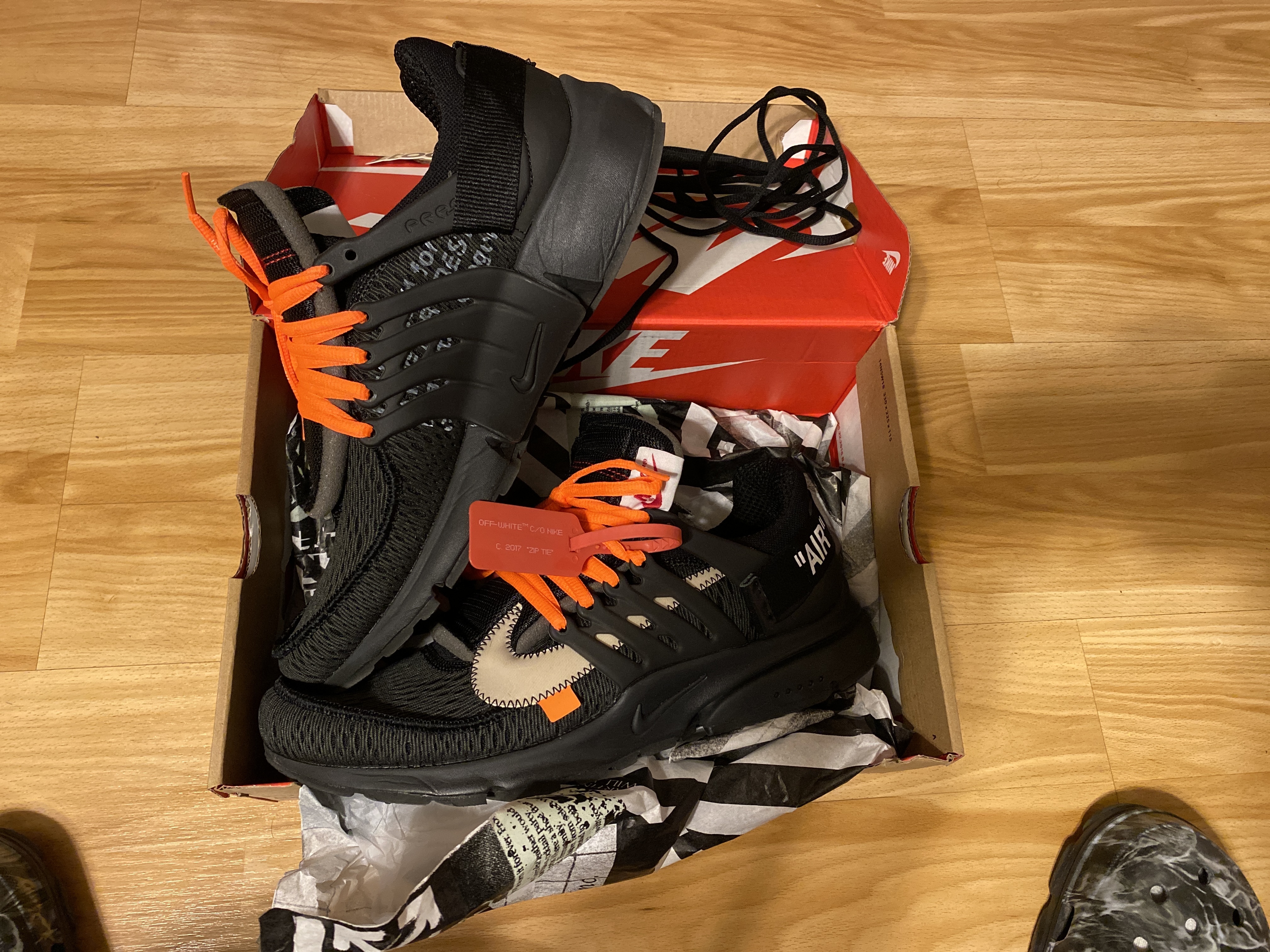 PKGoden Air Presto Off-White Black (2018) review 0
