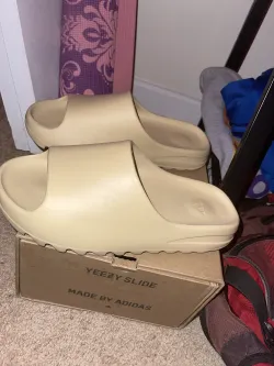 OG Yeezy Slide Desert Sand,FW6344 review Bigdawgzore 